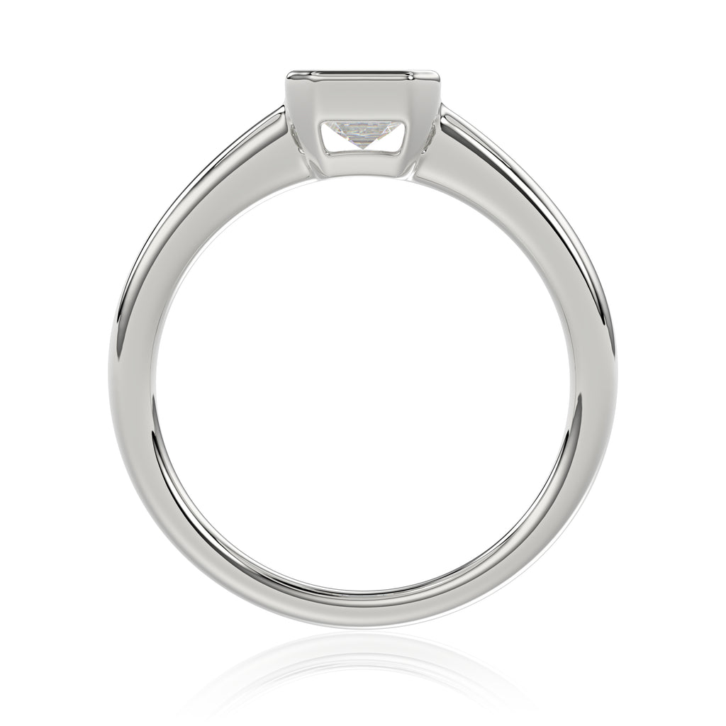 Emerald Engagement Ring - R144