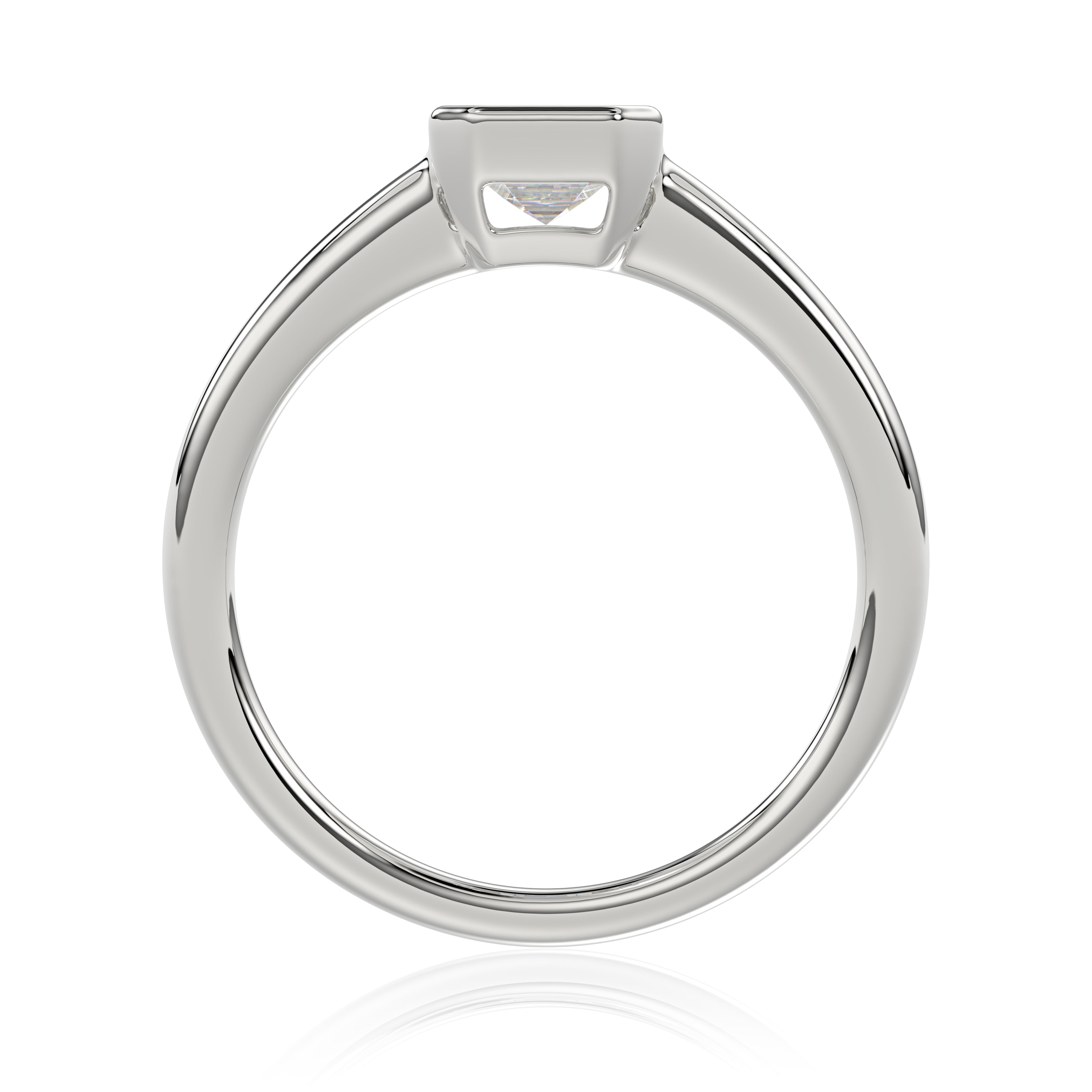 Emerald Engagement Ring - R144