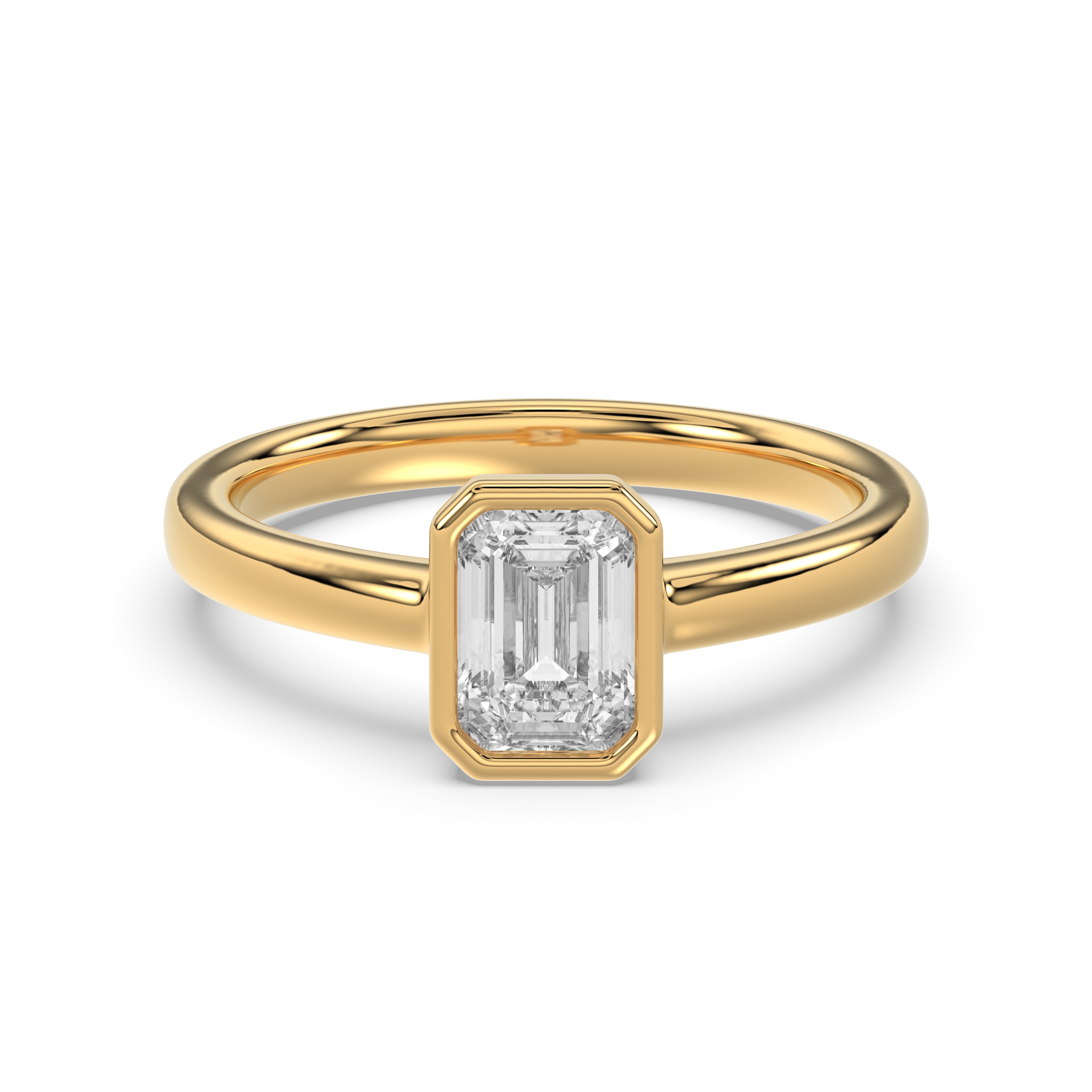 Emerald Engagement Ring - R144