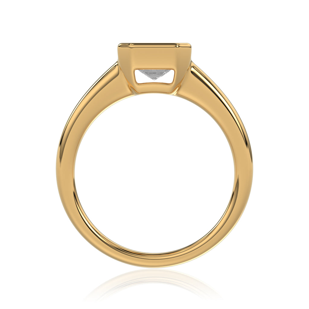 Emerald Engagement Ring - R144