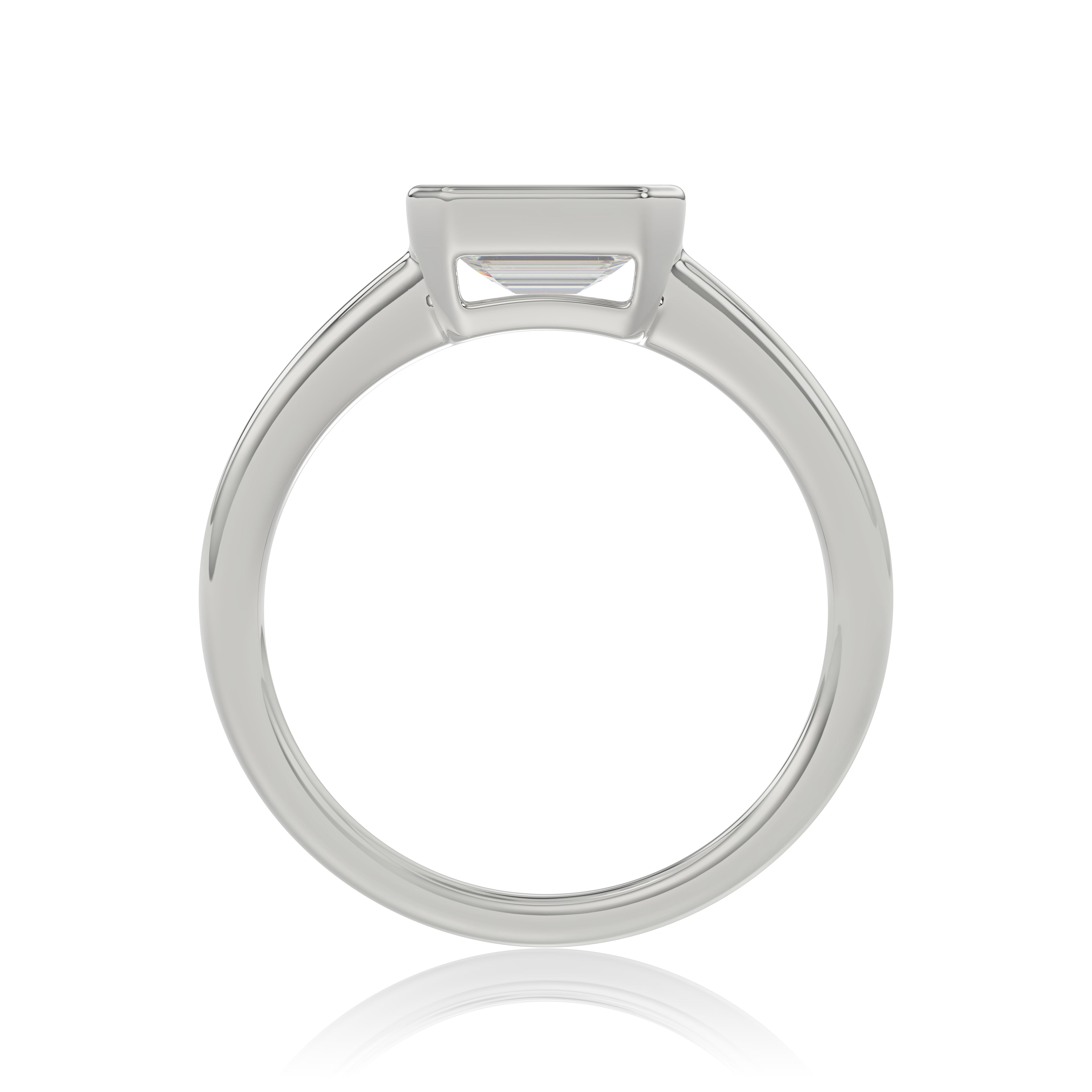 Emerald Engagement Ring - R147