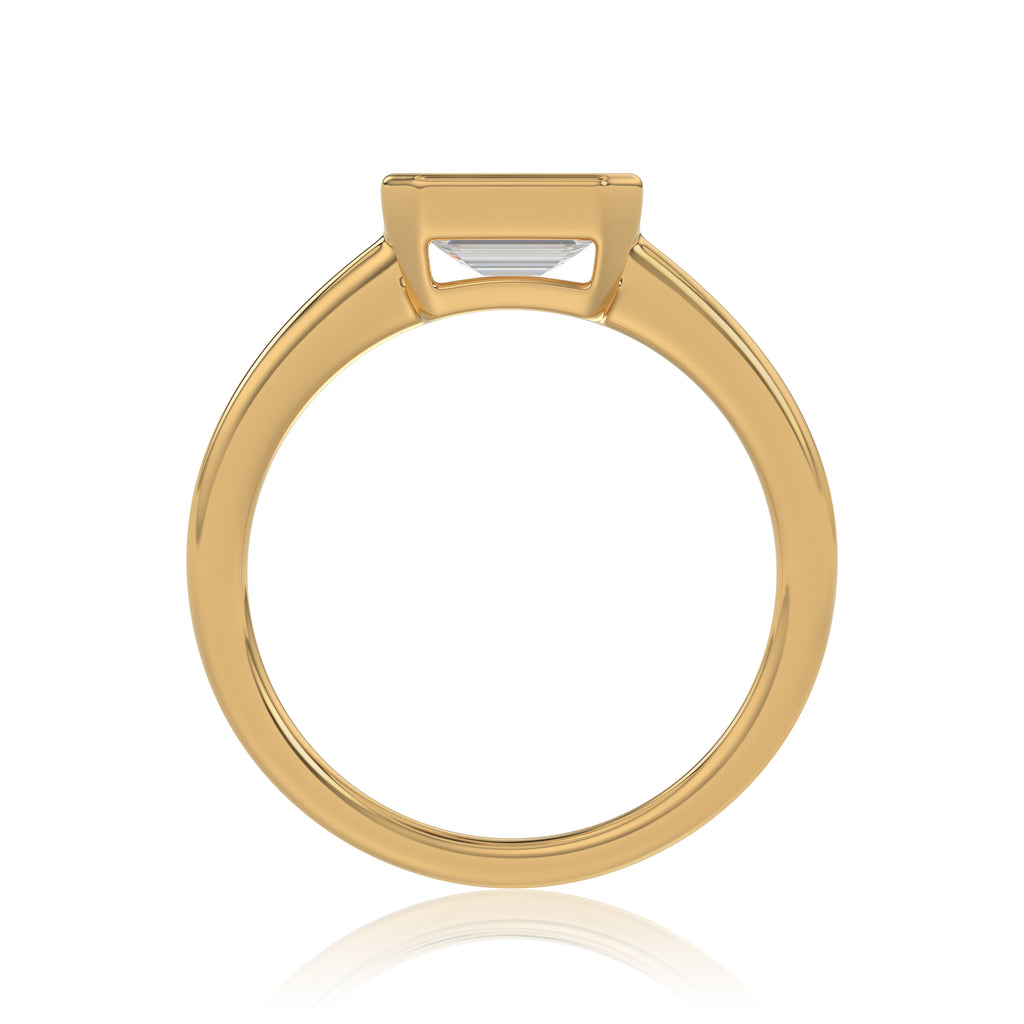 Emerald Engagement Ring - R147