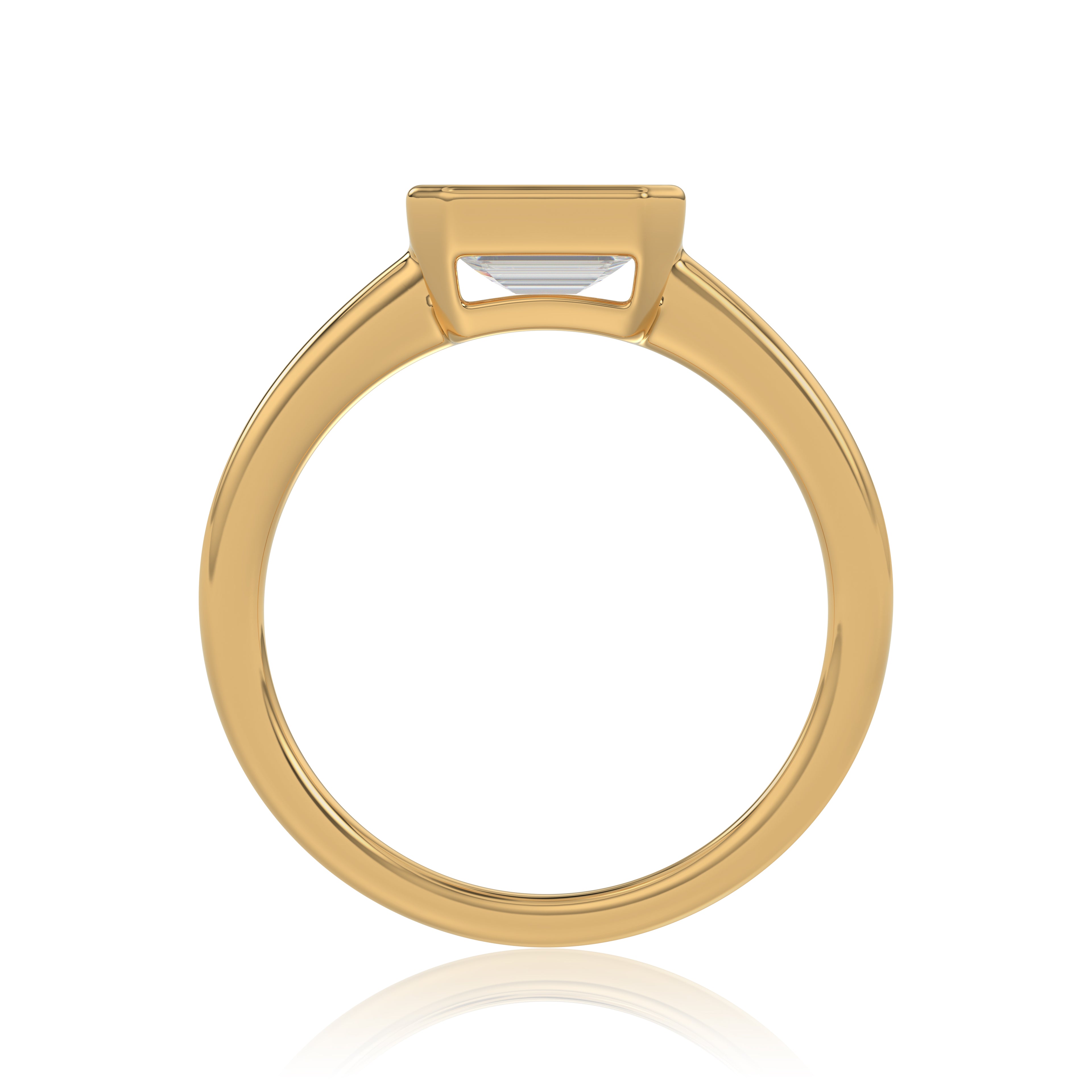 Emerald Engagement Ring - R147