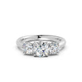 Natural Diamond Trilogy Ring  - R153