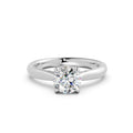 Natural Diamond Engagement Ring  - R154