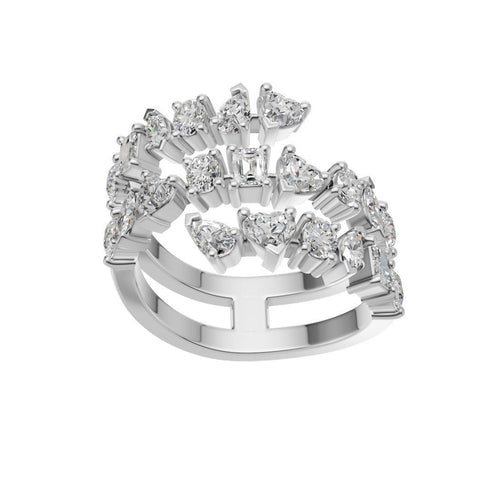 2.0ct Multi Stone Diamond Ring - R155 -9k