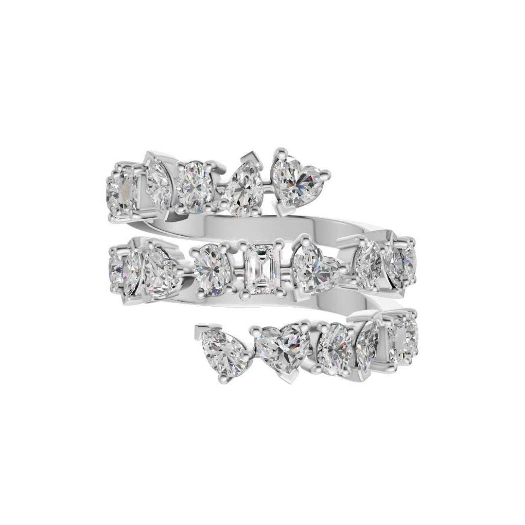 2.0ct Multi Stone Diamond Ring - R155 - 18k