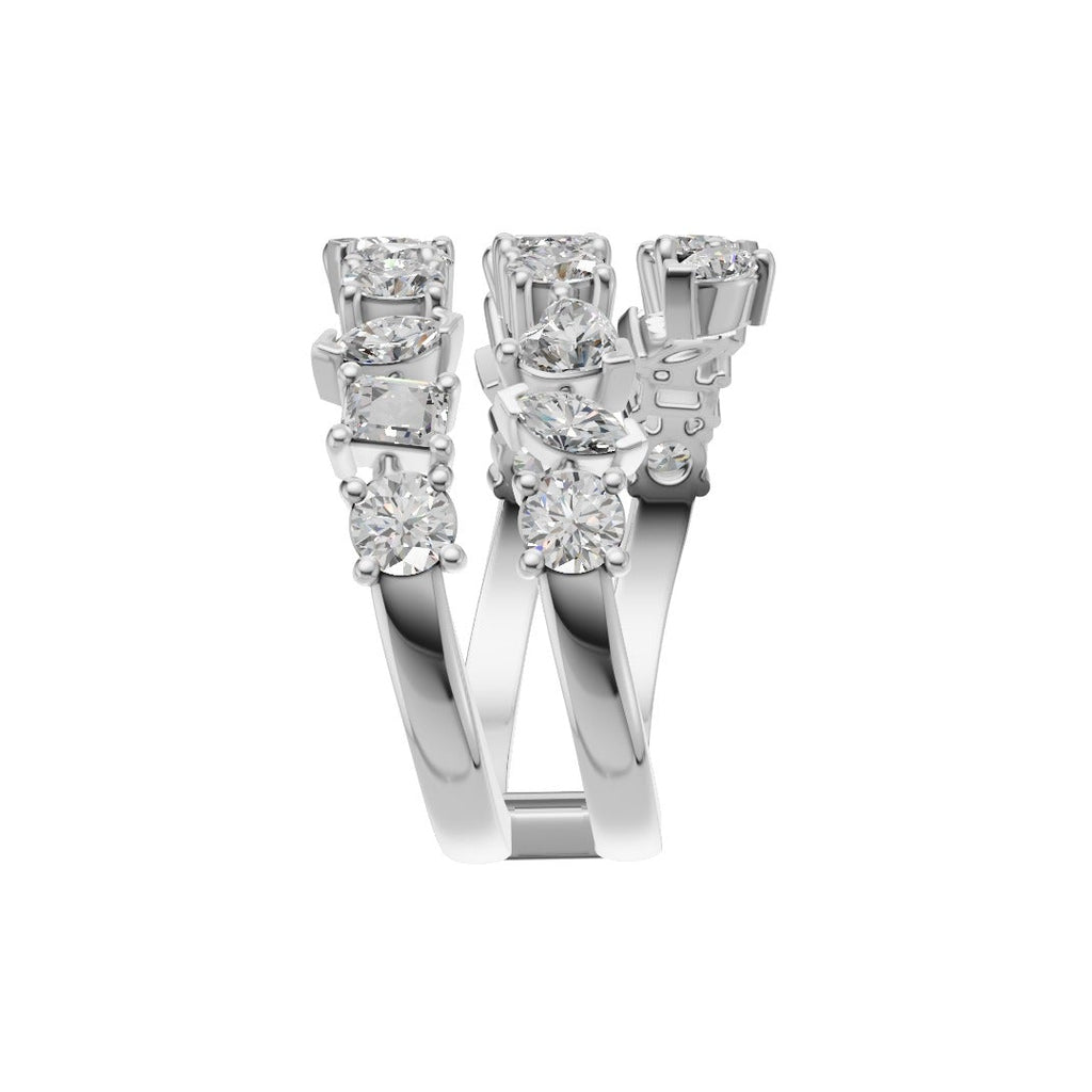 2.0ct Multi Stone Diamond Ring - R155 -9k