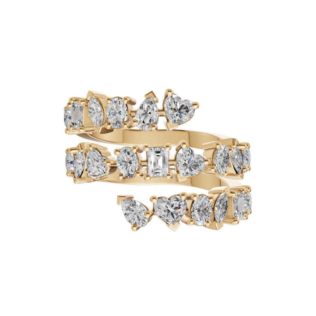 2.0ct Multi Stone Diamond Ring - R155 -9k
