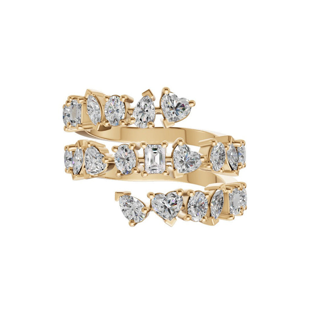2.0ct Multi Stone Diamond Ring - R155 - 18k