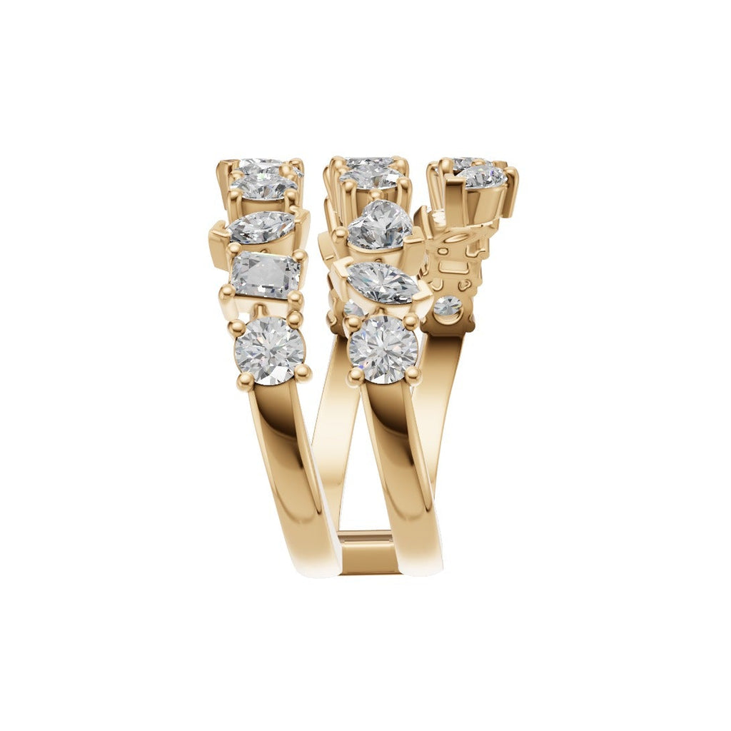 2.0ct Multi Stone Diamond Ring - R155 -9k