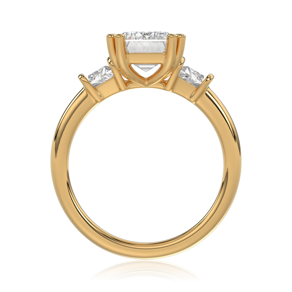 Criss Cut Diamond Ring - R168