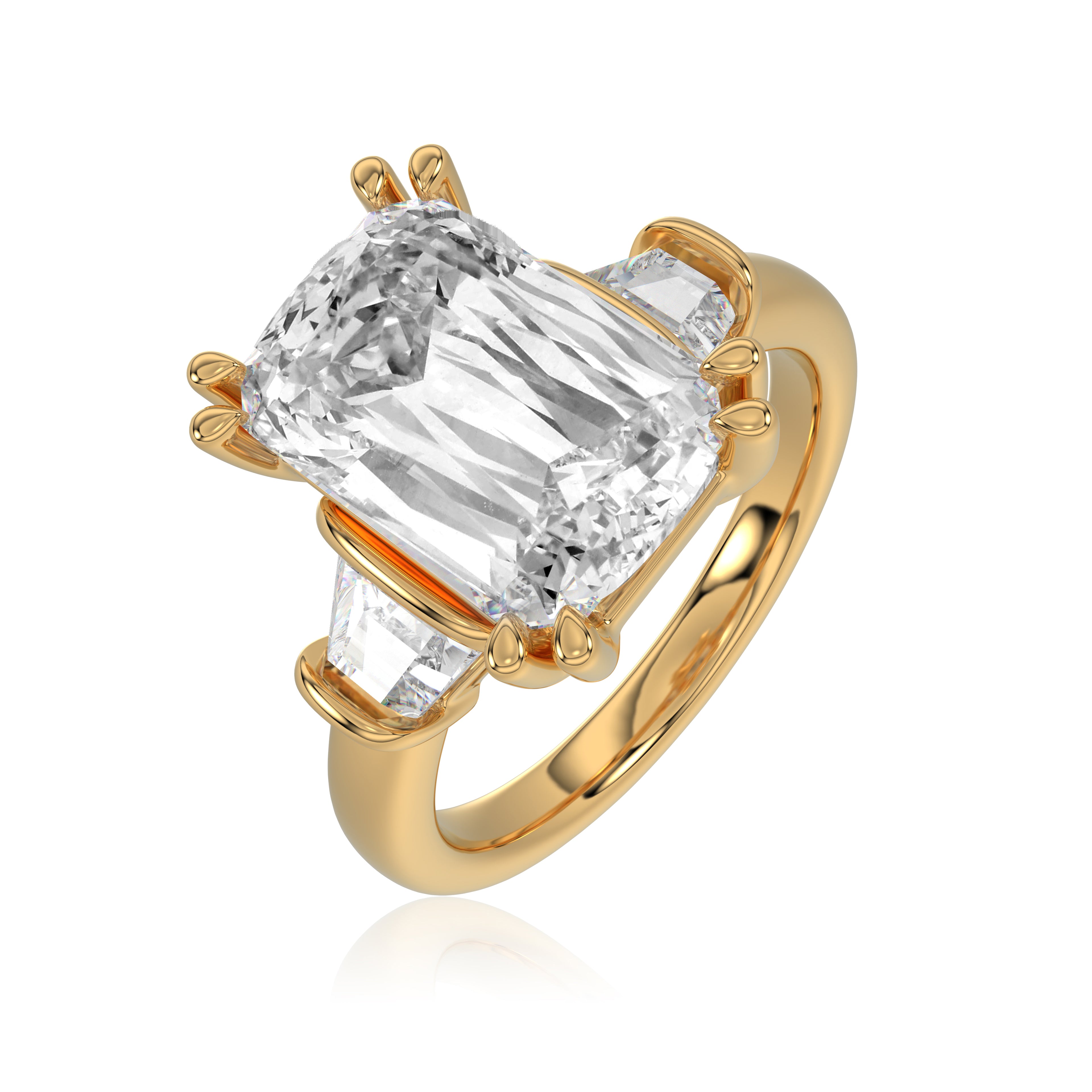 Criss Cut Diamond Ring - R168