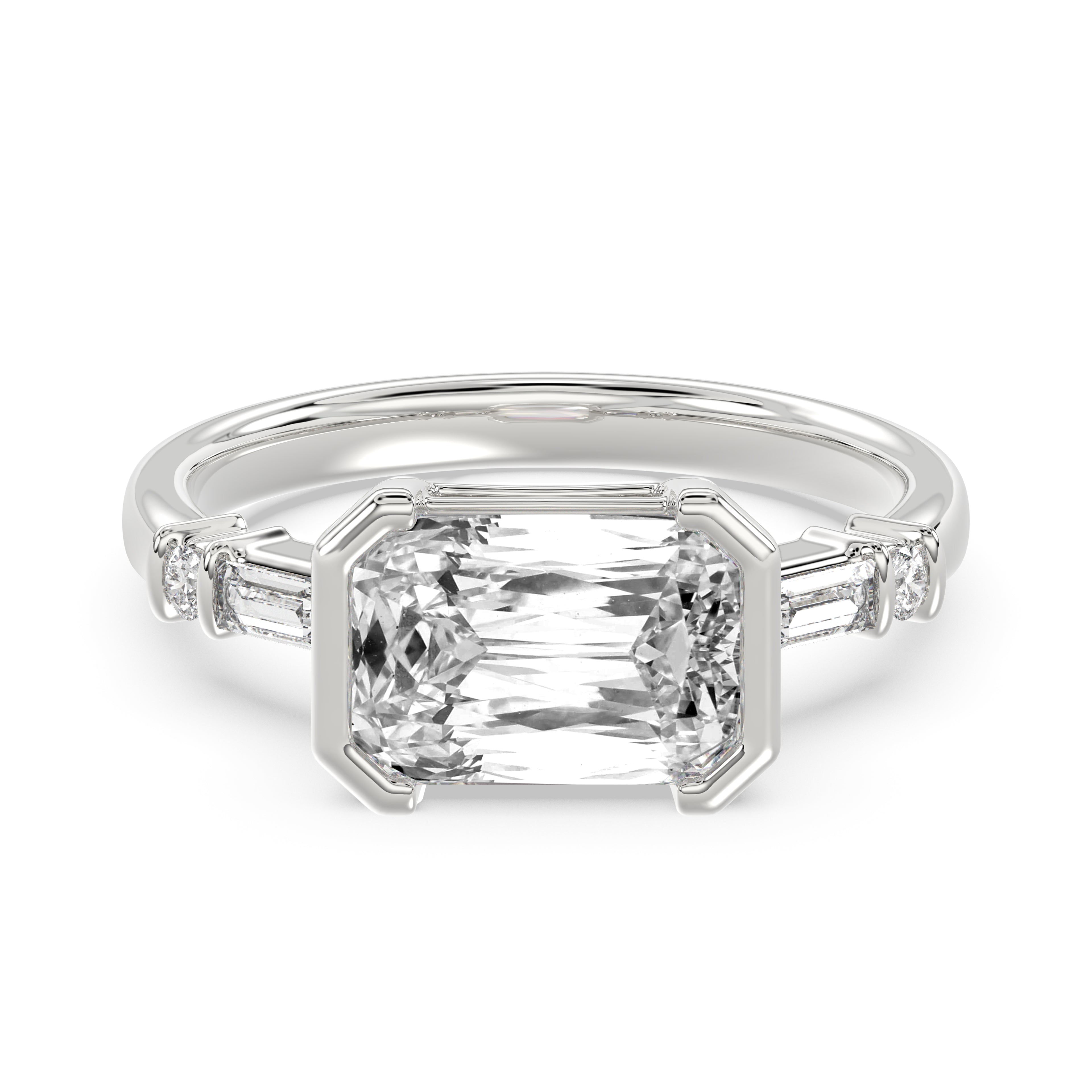 Criss Cut Diamond Ring - R169