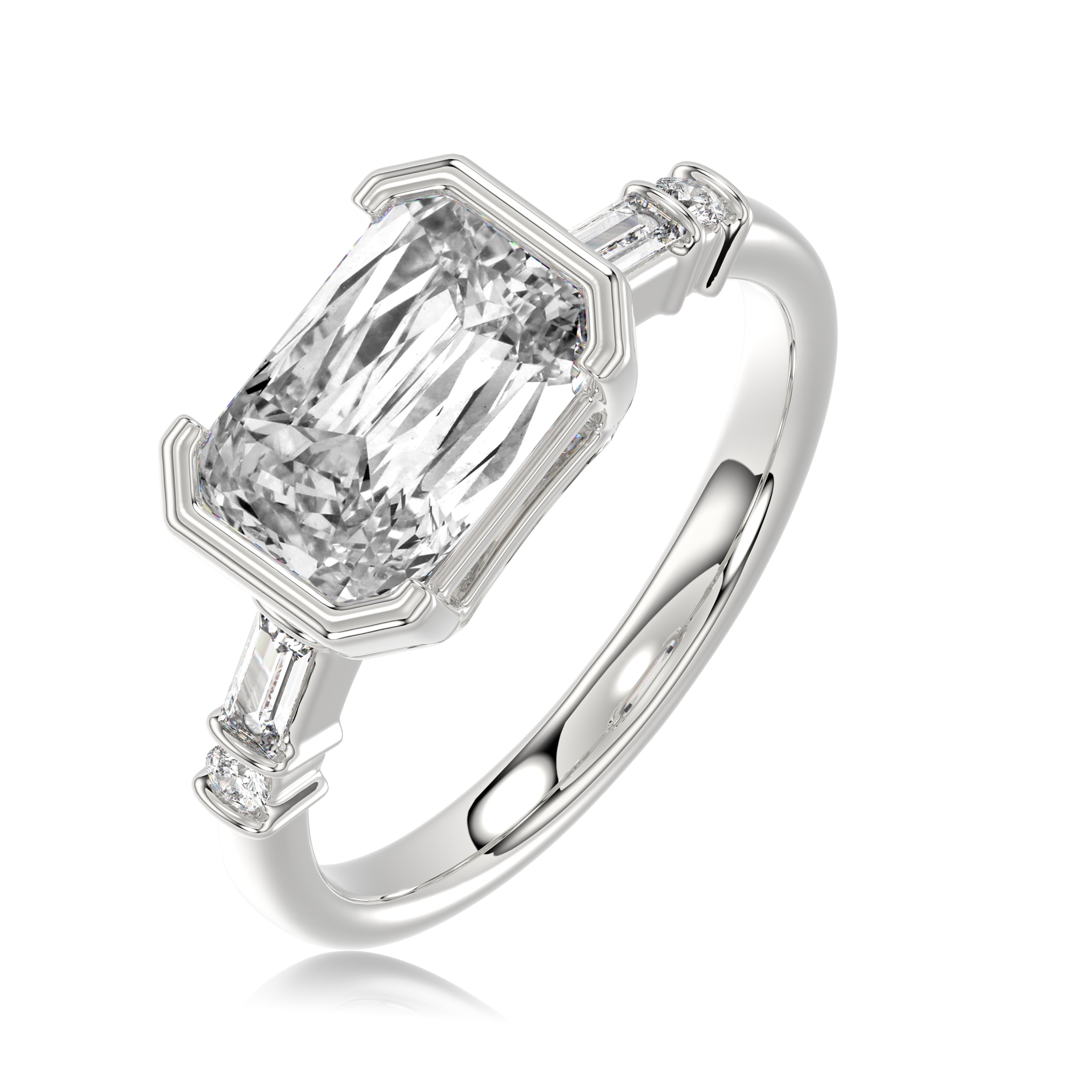 Criss Cut Diamond Ring - R169