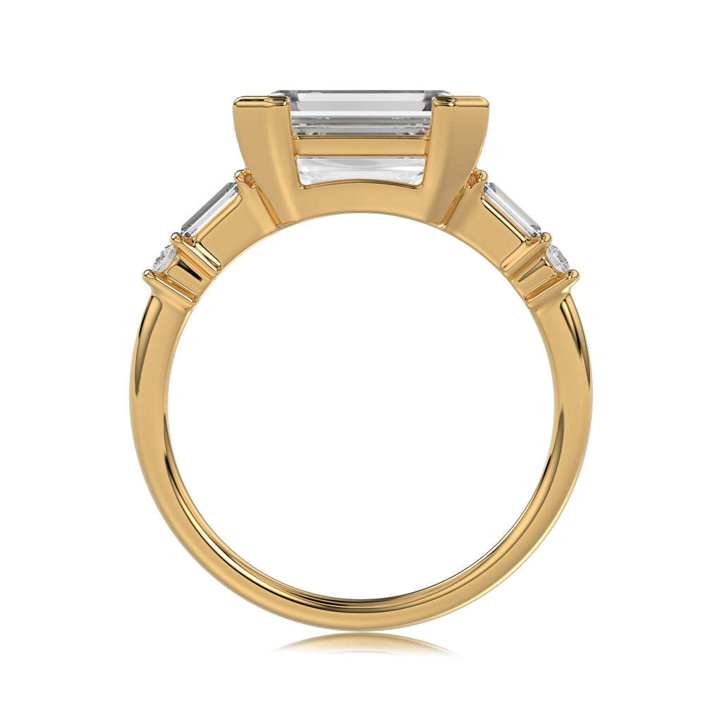 Criss Cut Diamond Ring - R169
