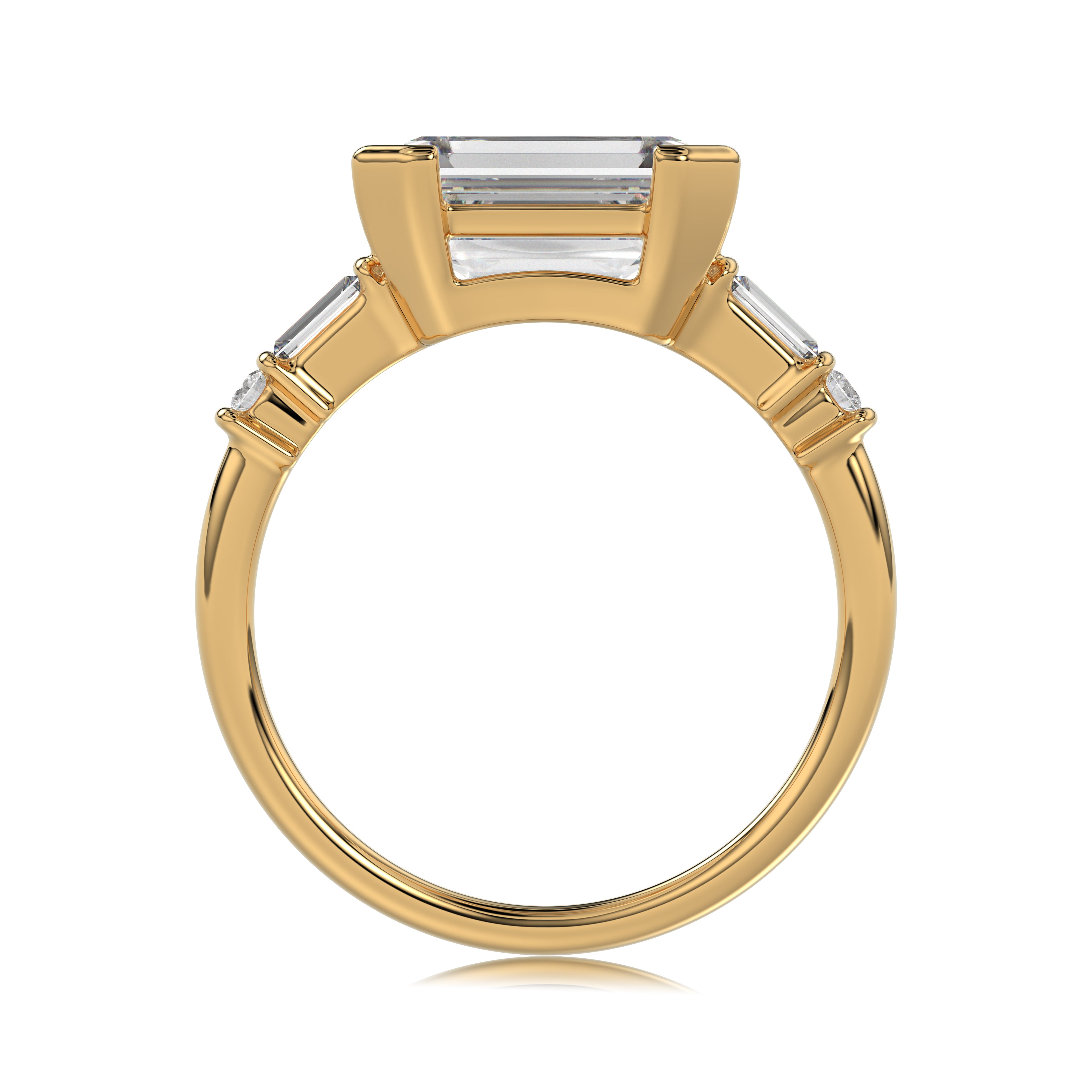 Criss Cut Diamond Ring - R169