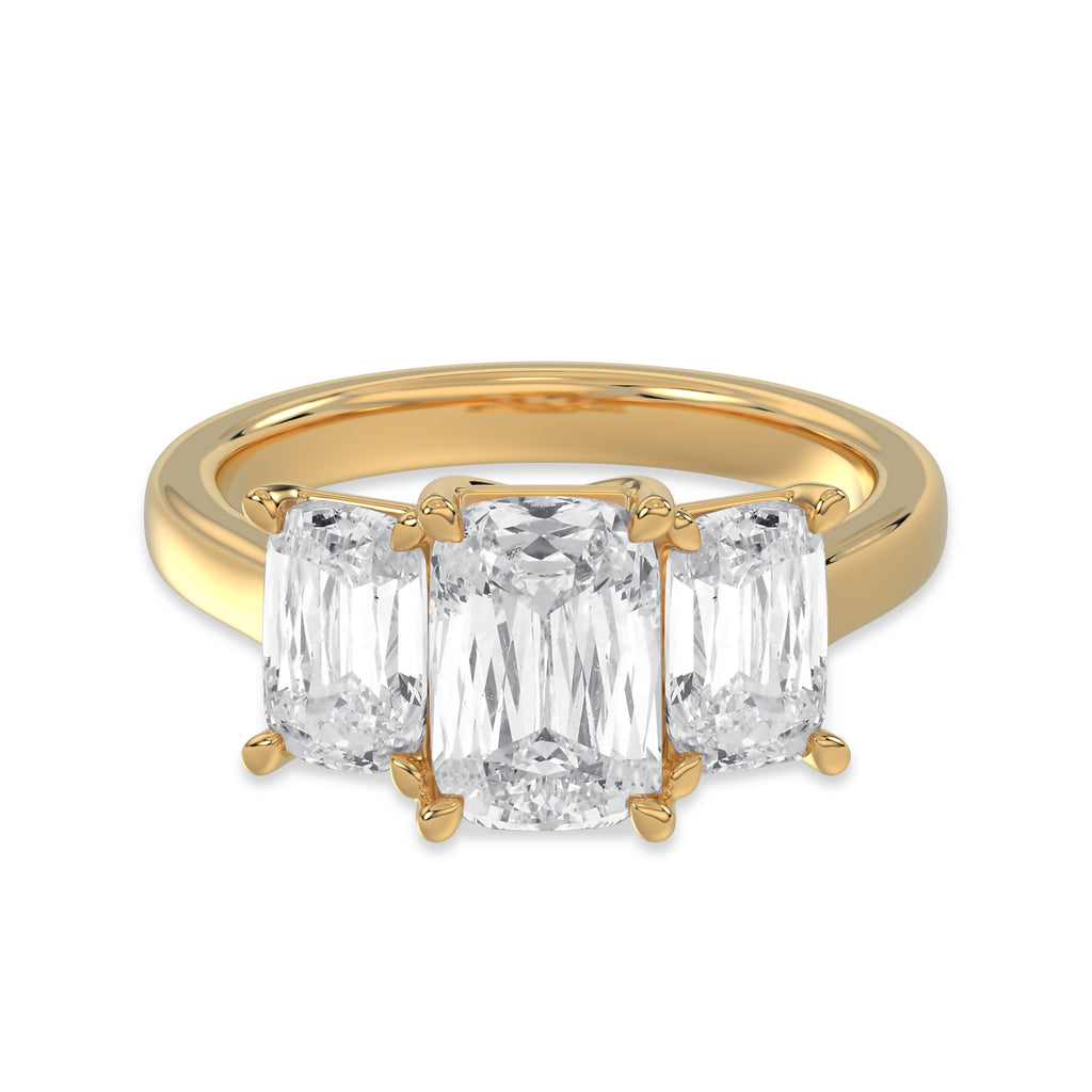 Criss Cut Trilogy Diamond Ring - R171