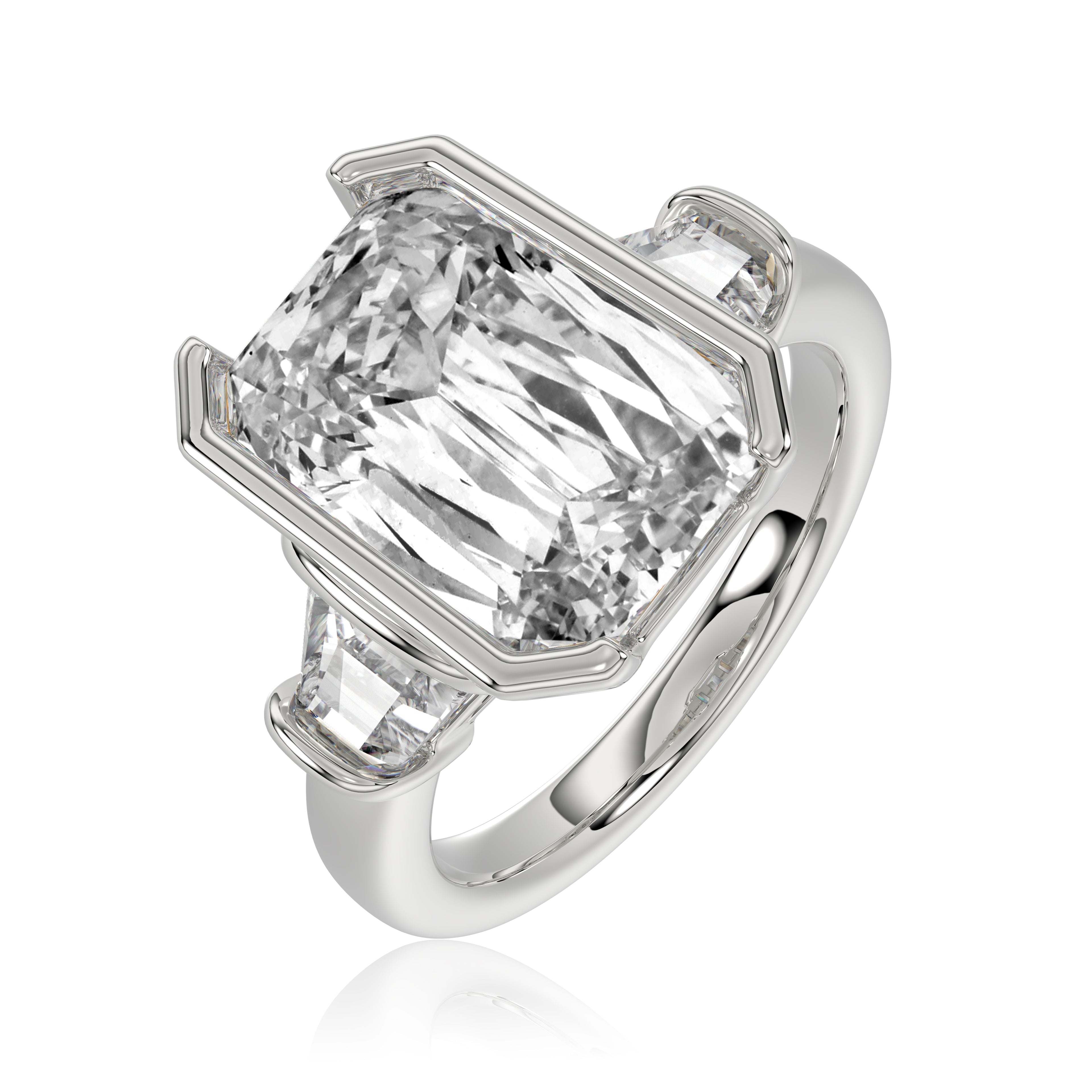 Criss Cut Diamond Ring - R172