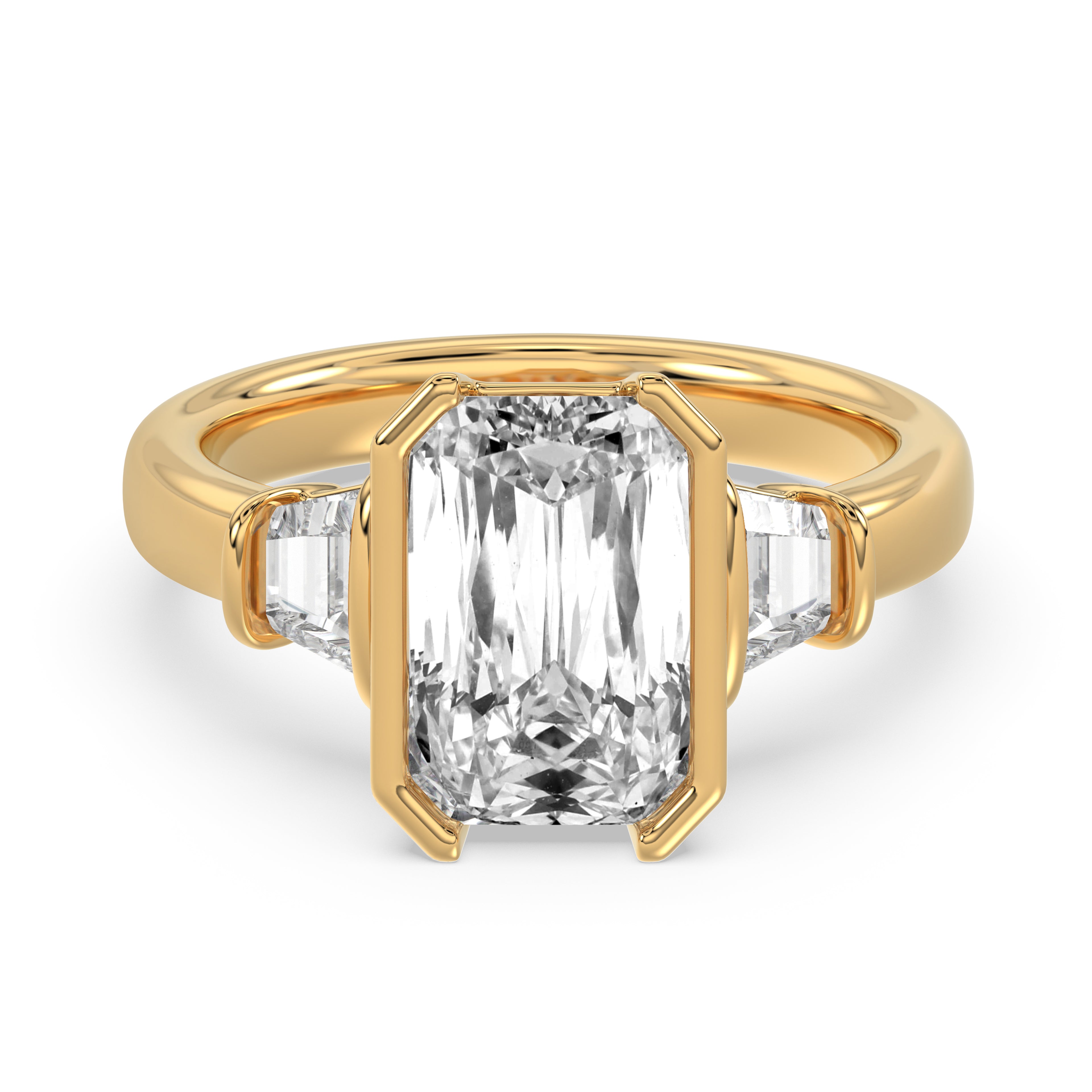 Criss Cut Diamond Ring - R172
