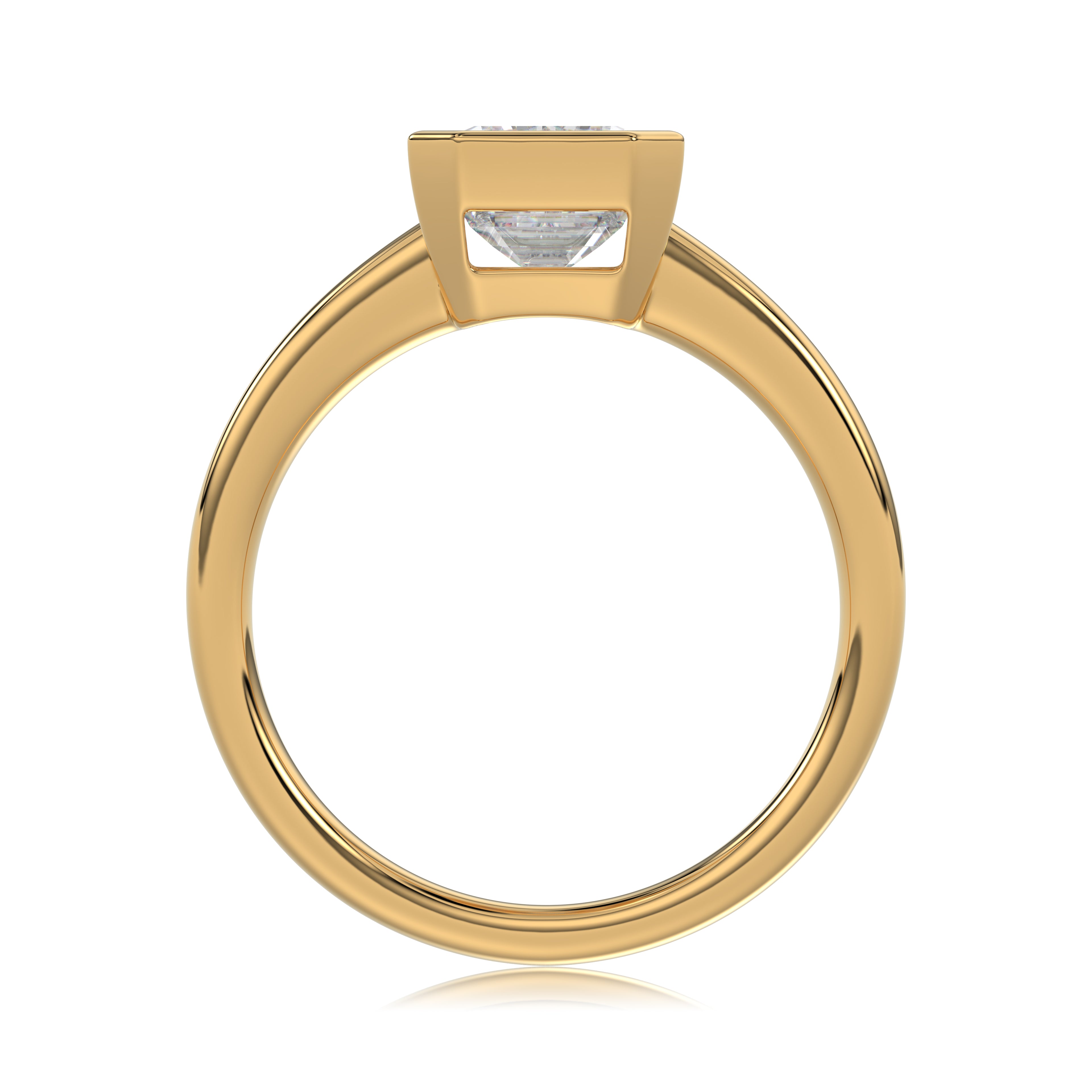 Criss Cut Diamond Ring - R173