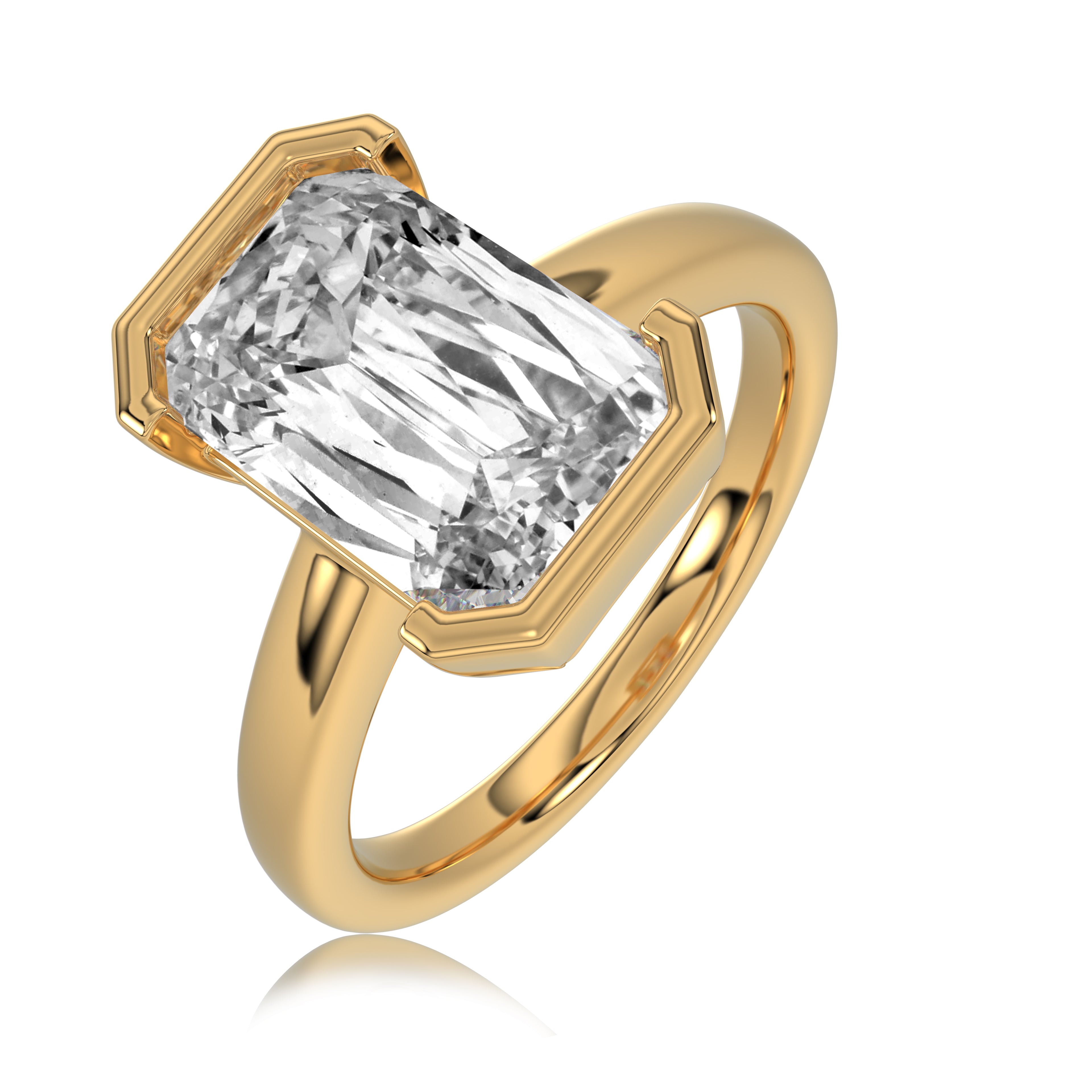 Criss Cut Diamond Ring - R173