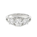Round Diamond Trilogy Ring - R175