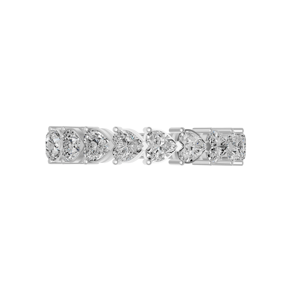 2.00ct Multi Stone Heart Diamond Ring - R178