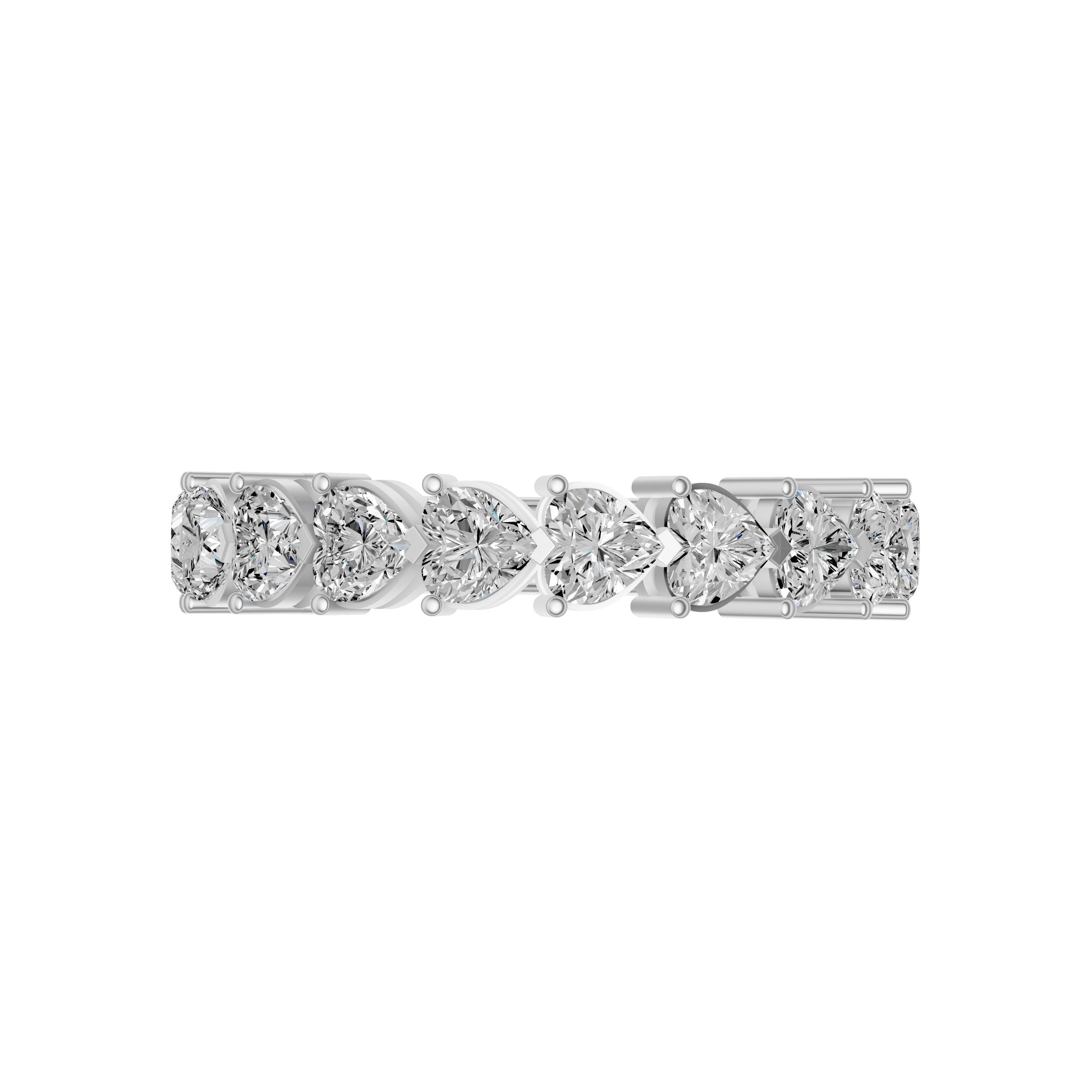 2.00ct Multi Stone Heart Diamond Ring - R178