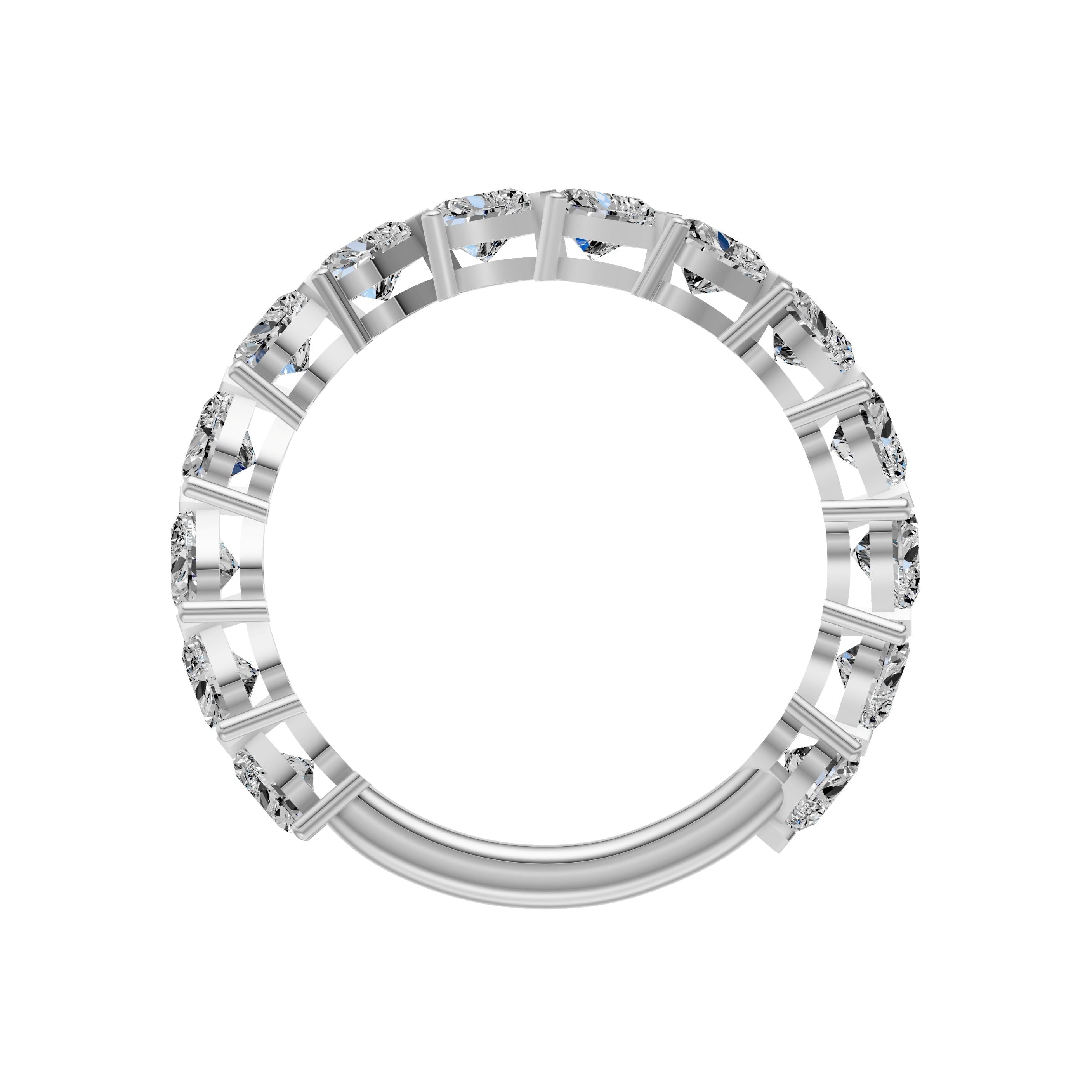 2.00ct Multi Stone Heart Diamond Ring - R178