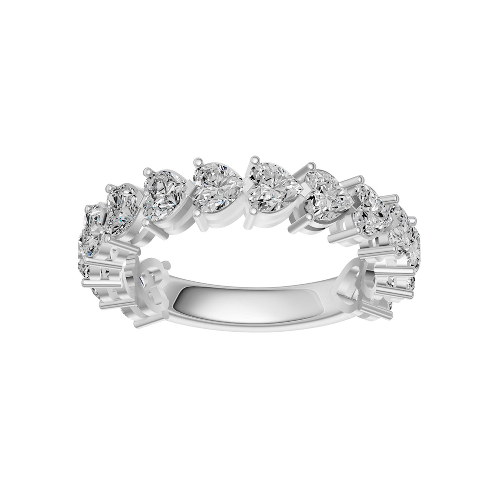 2.00ct Multi Stone Heart Diamond Ring - R178