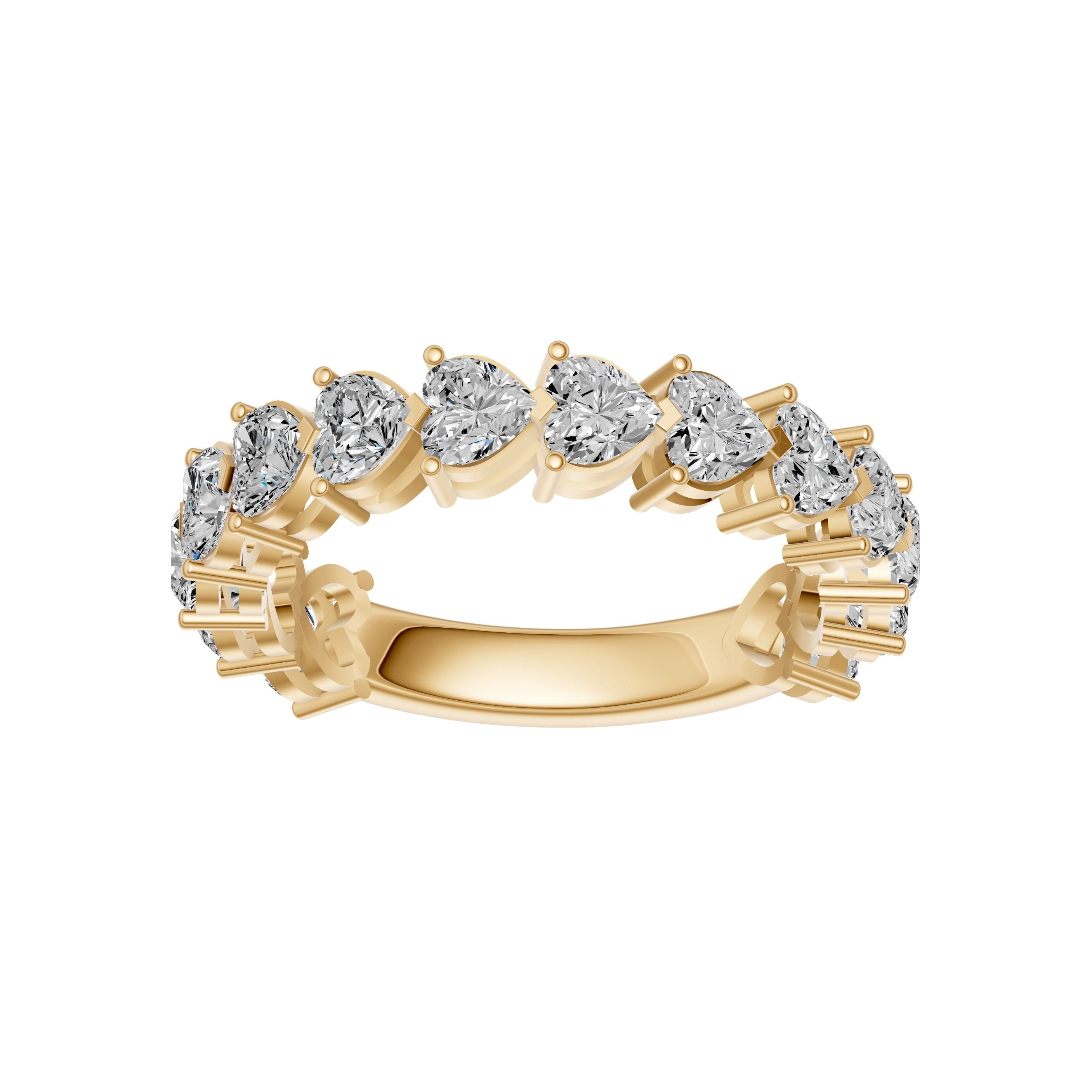 2.00ct Multi Stone Heart Diamond Ring - R178