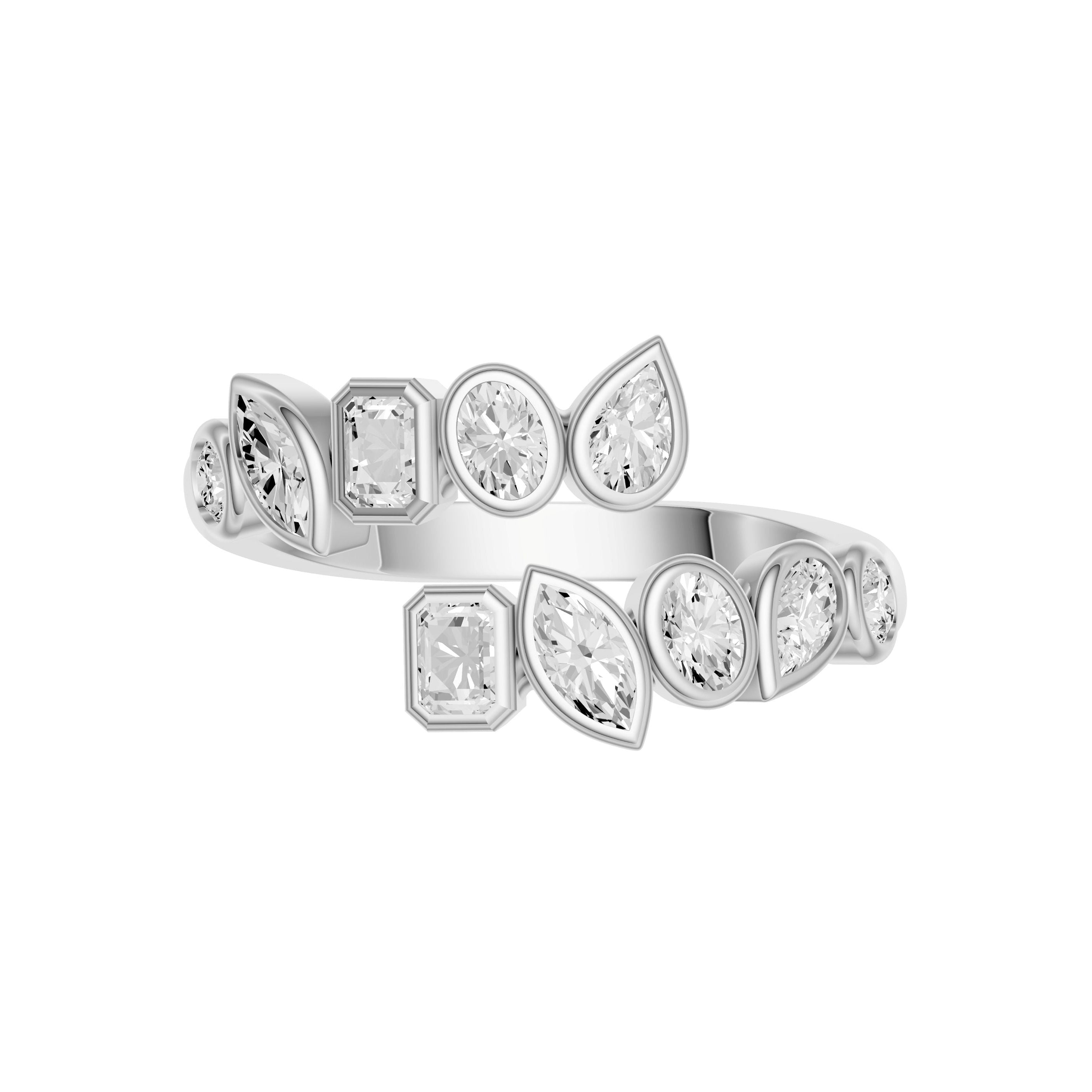 0.90ct Multi Stone Diamond Ring - R180