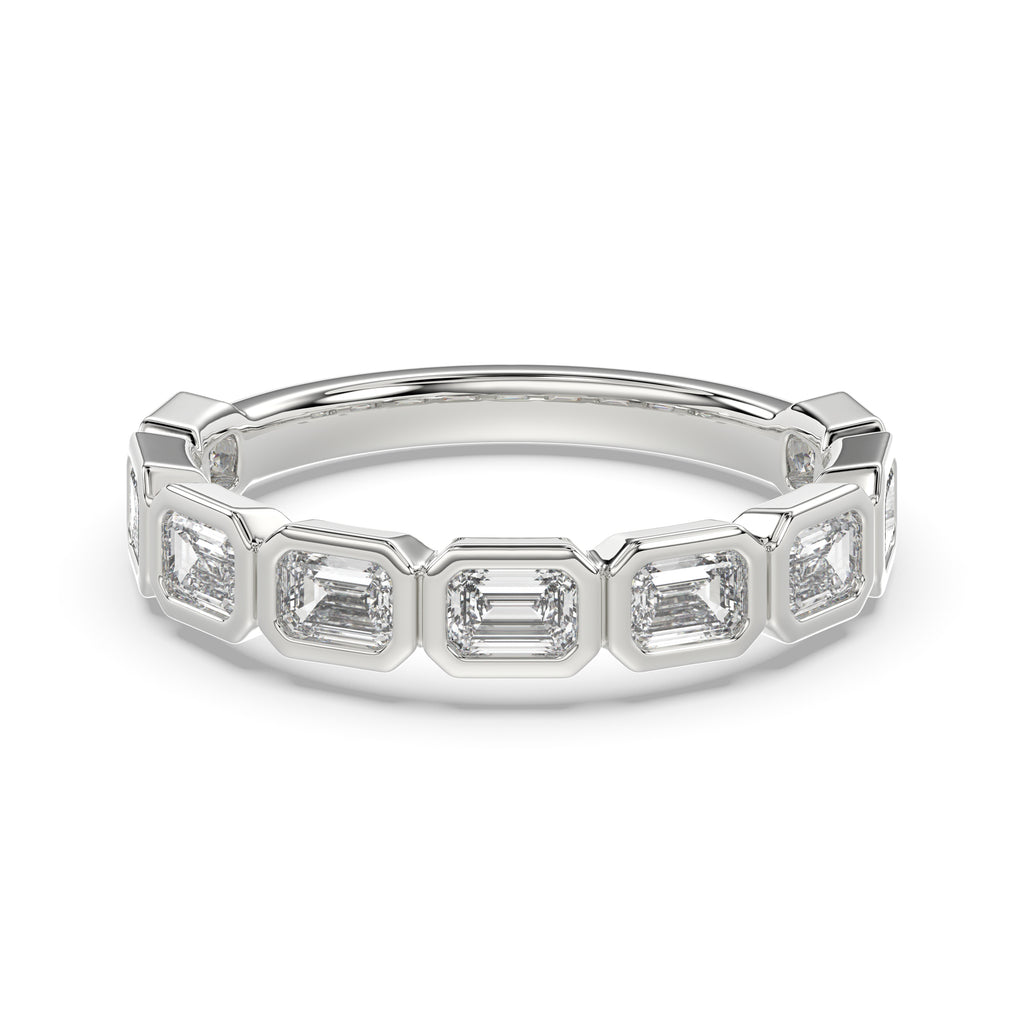 Emerald Diamond Ring - R181