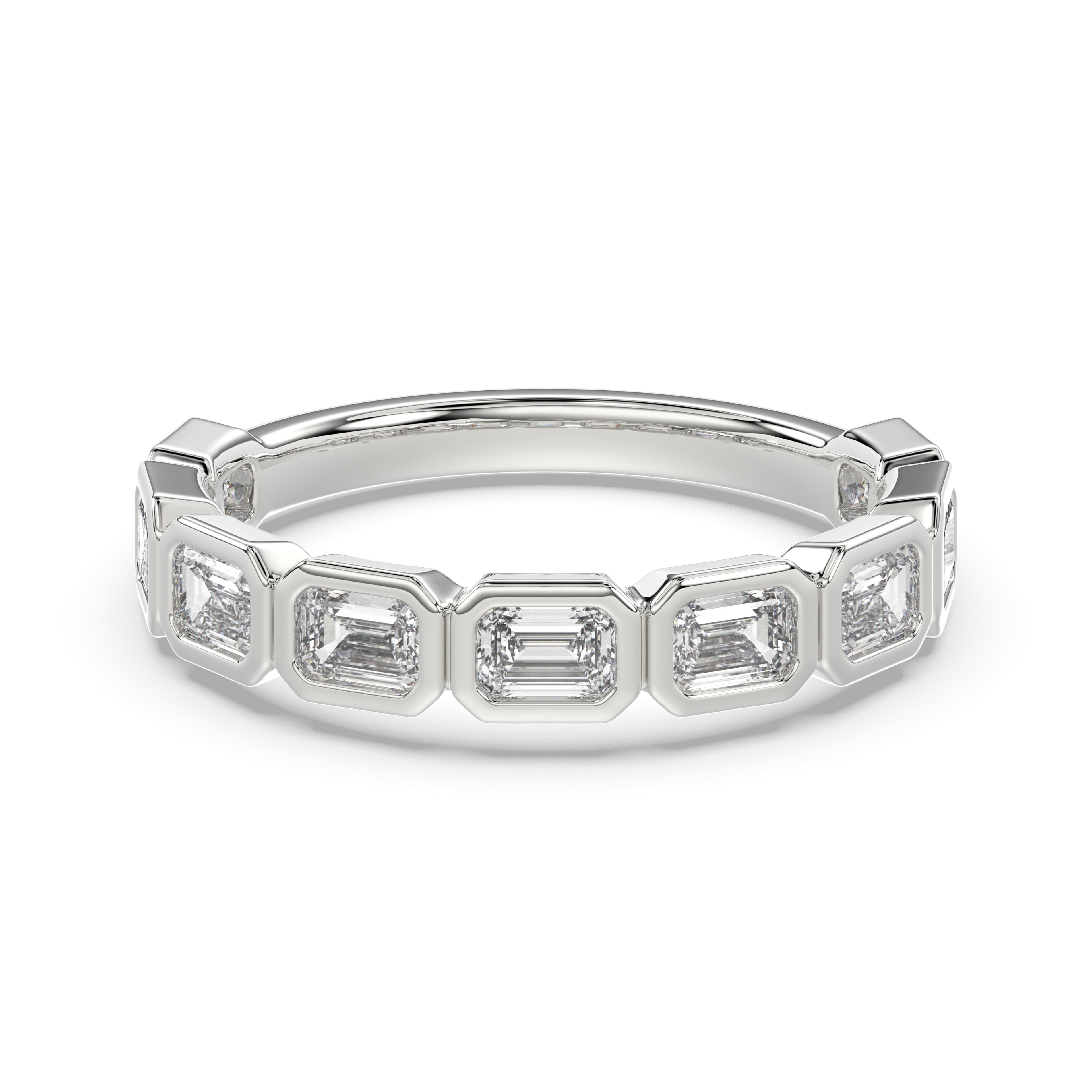 Emerald Diamond Ring - R181