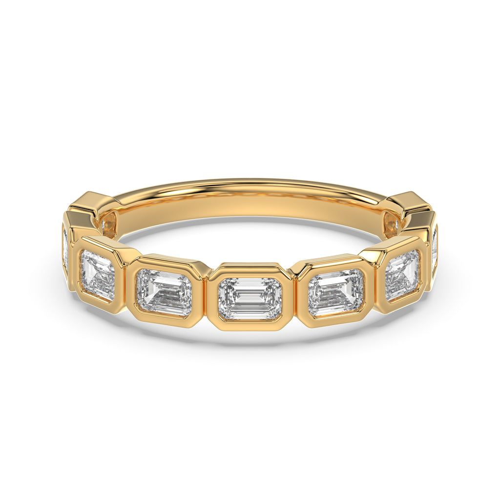 Emerald Diamond Ring - R181