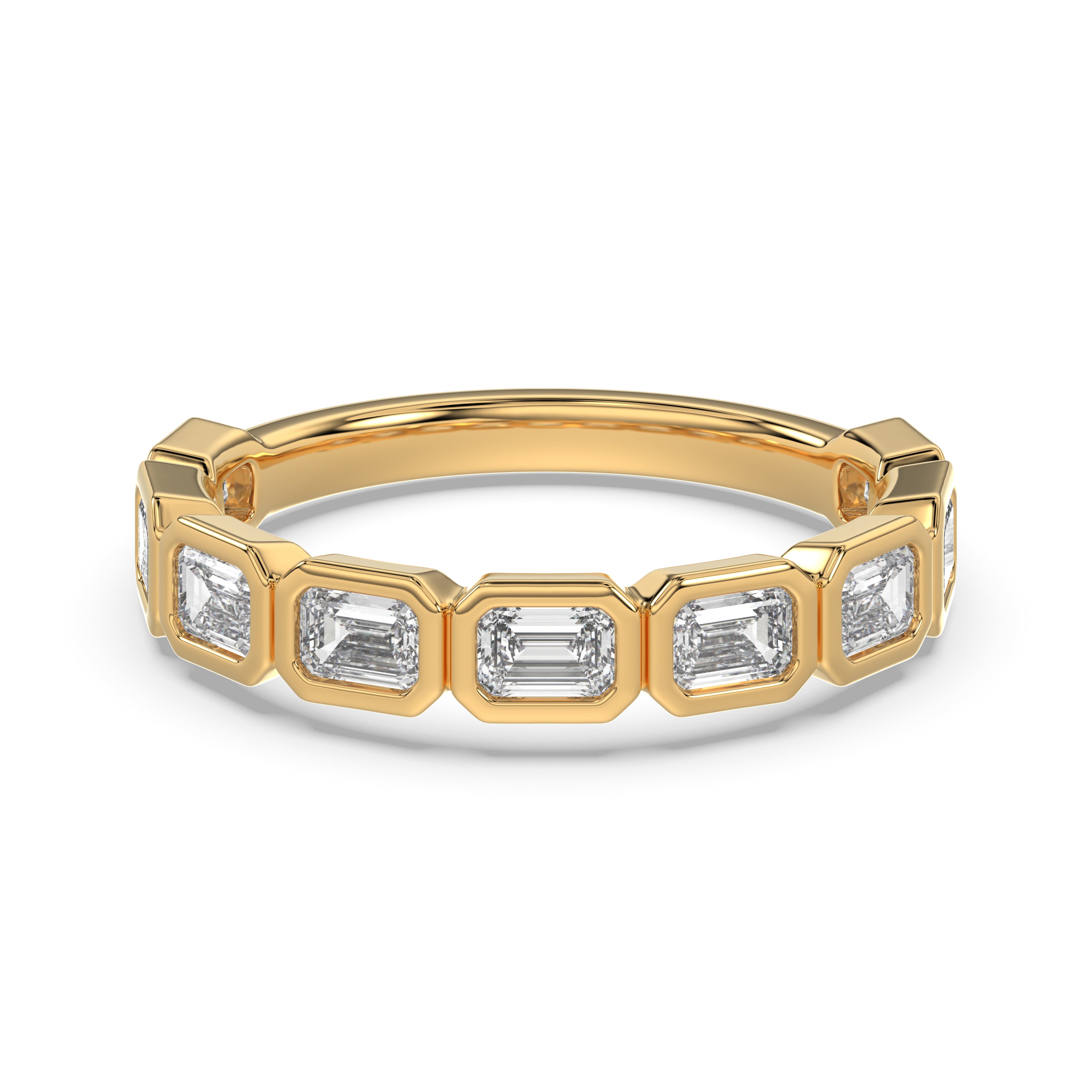 Emerald Diamond Ring - R181