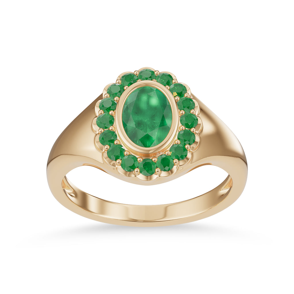 Emerald Ring - R182
