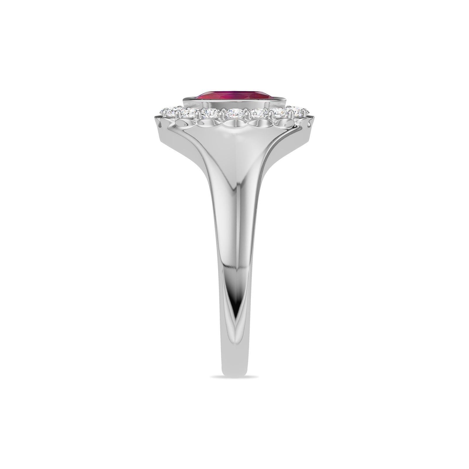 Ruby Diamond Ring - R186