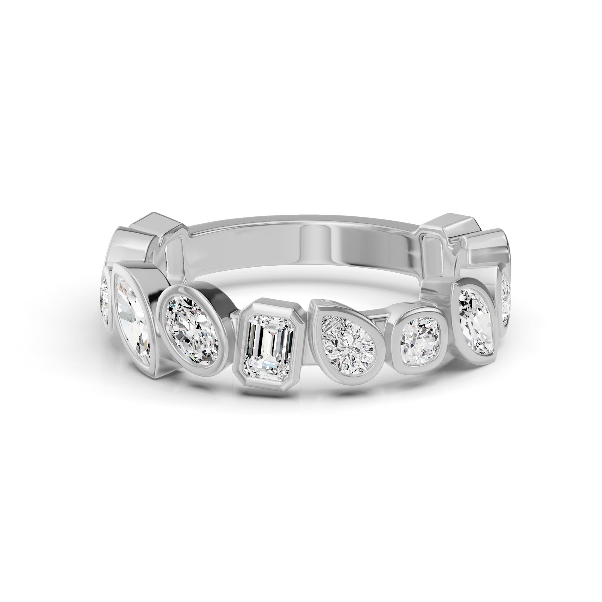 Multi Stone Diamond Ring - R188