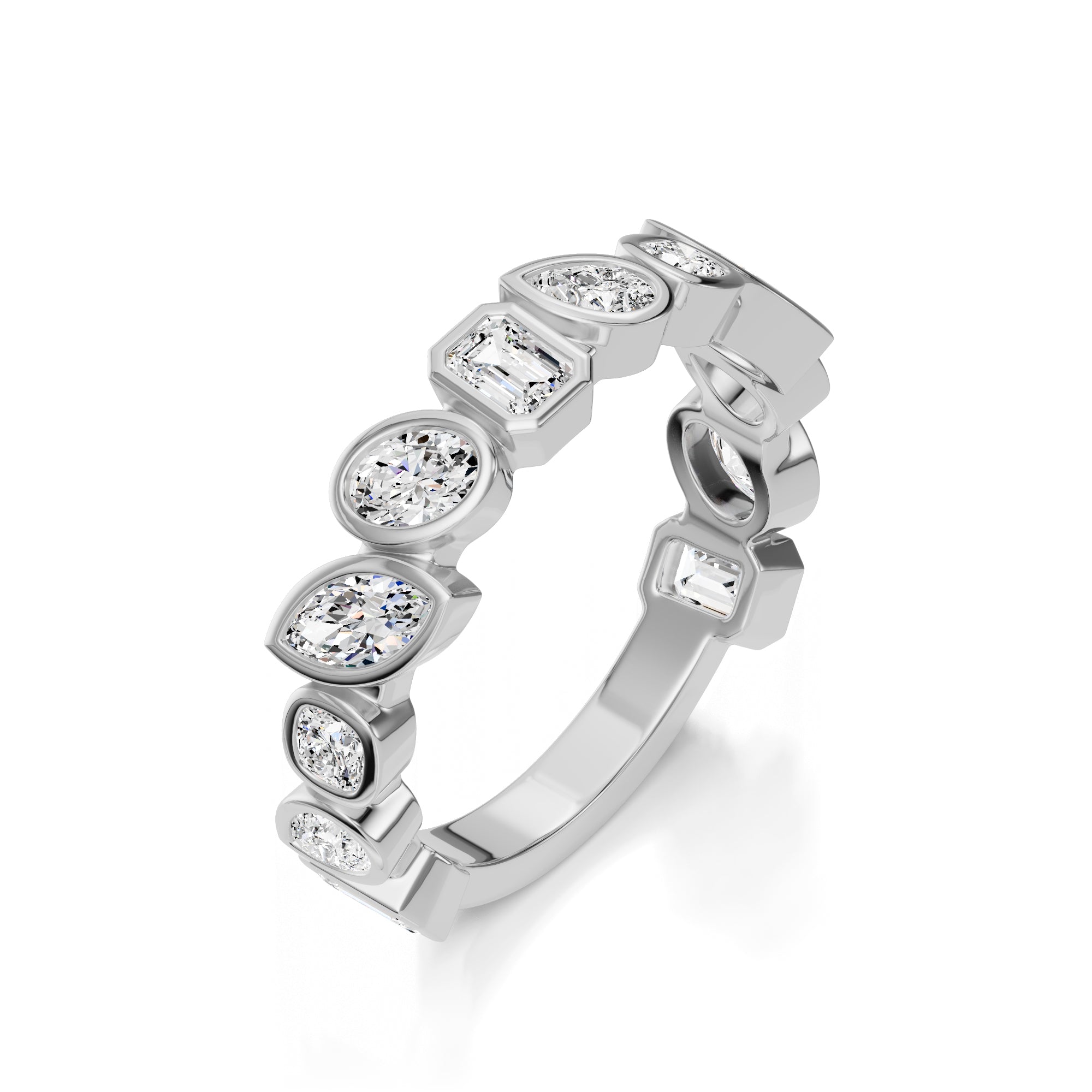Multi Stone Diamond Ring - R188