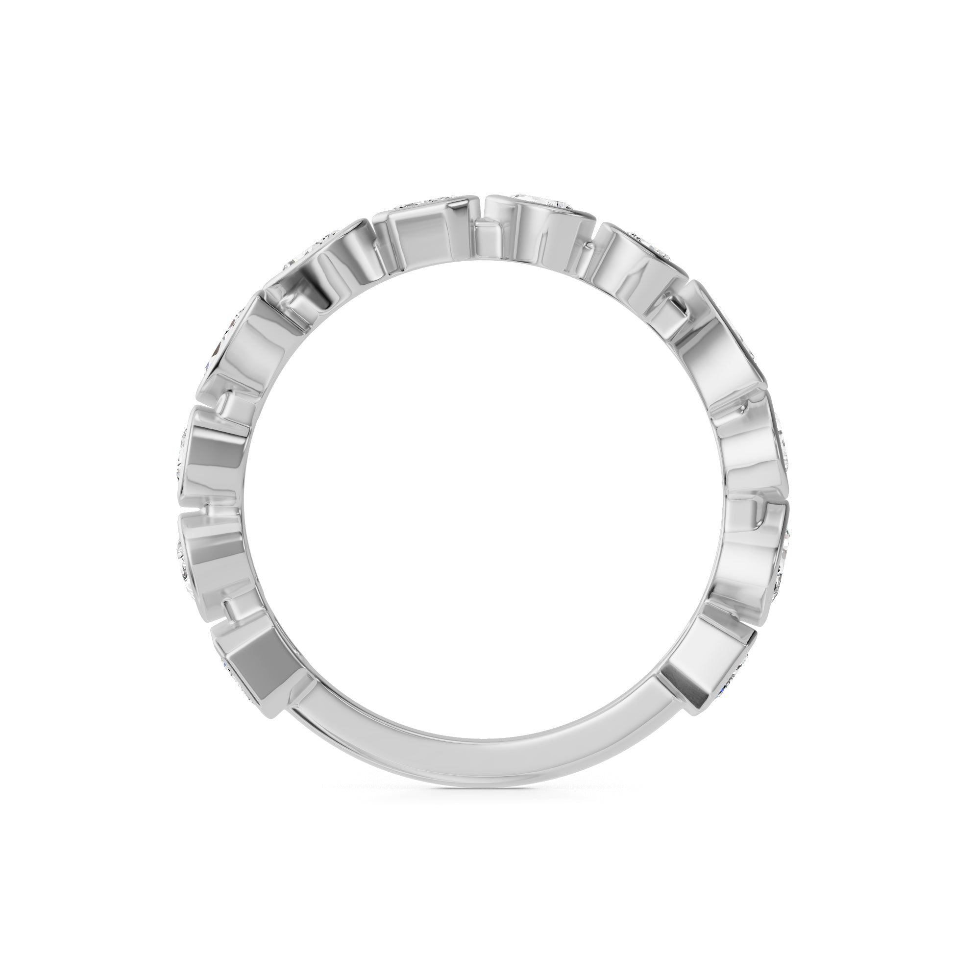 Multi Stone Diamond Ring - R188