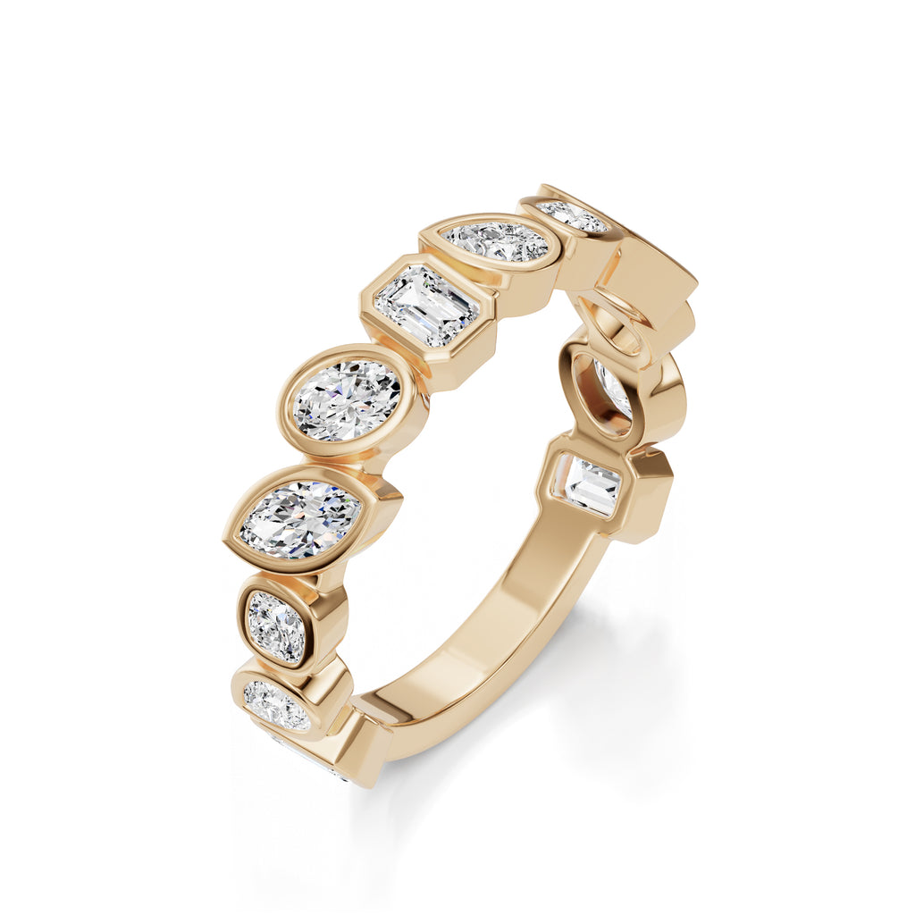 Multi Stone Diamond Ring - R188