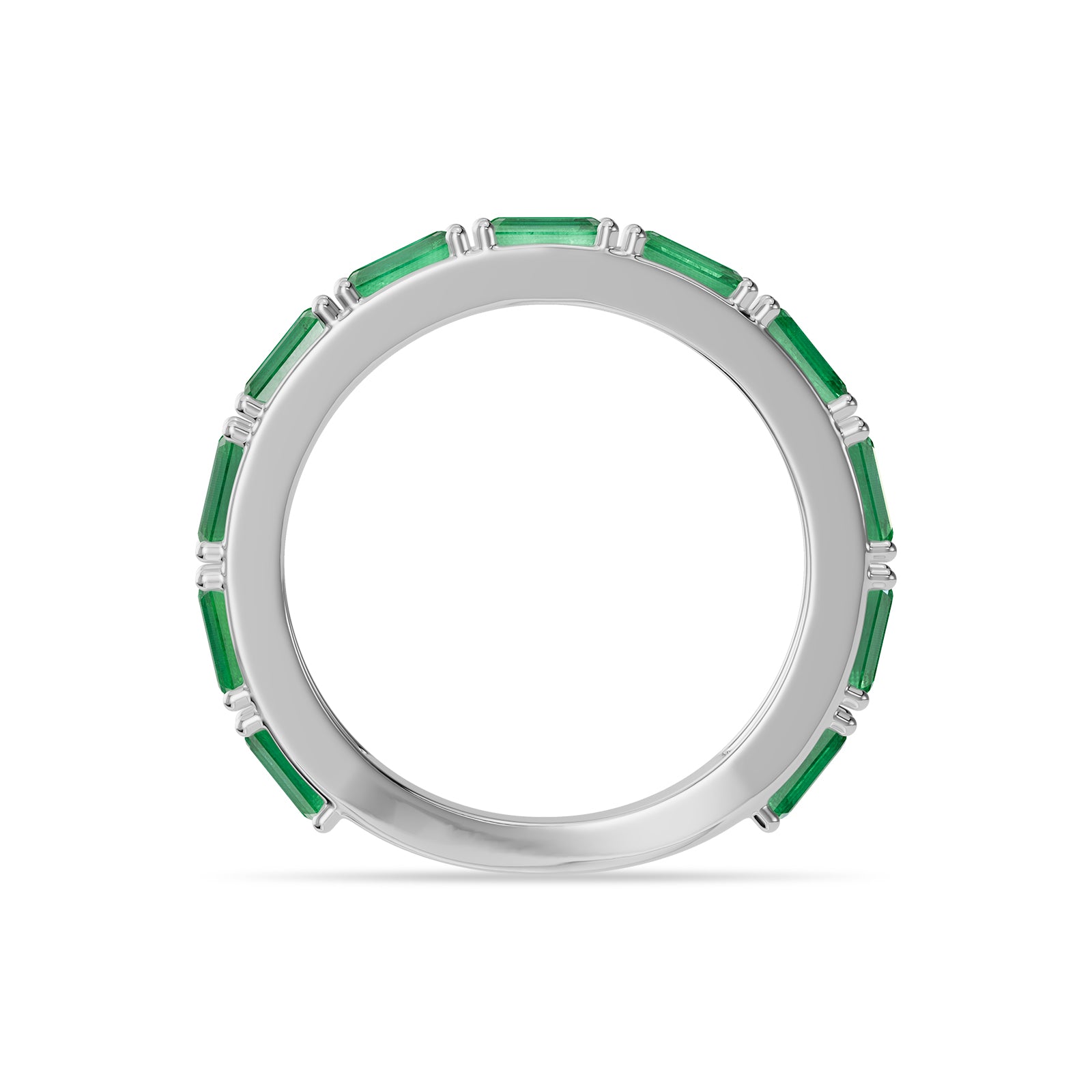 Emerald Cut, Emerald Ring - R192