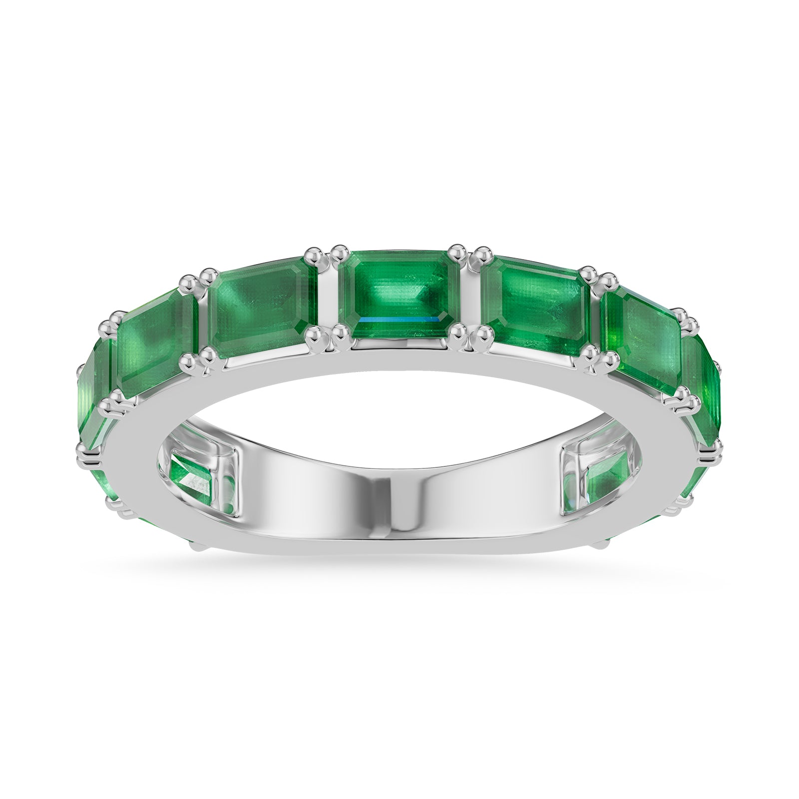 Emerald Cut, Emerald Ring - R192