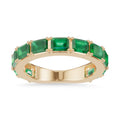 Emerald Cut, Emerald Ring - R192