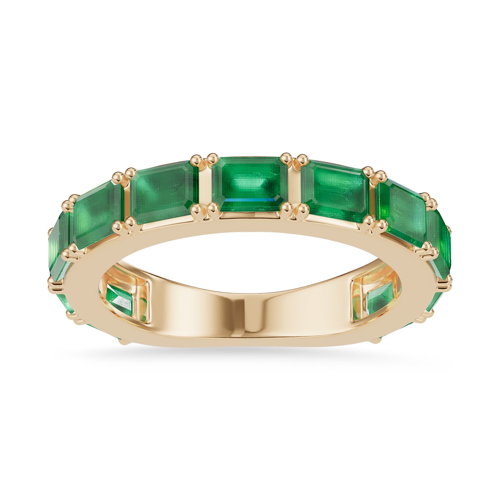 Emerald Cut, Emerald Ring - R192