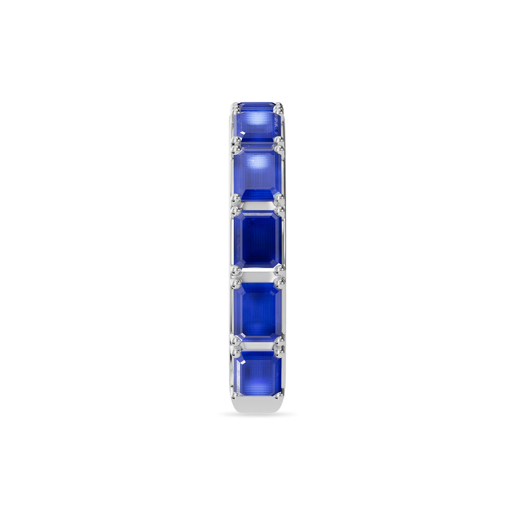 Emerald Cut Sapphire Ring - R194
