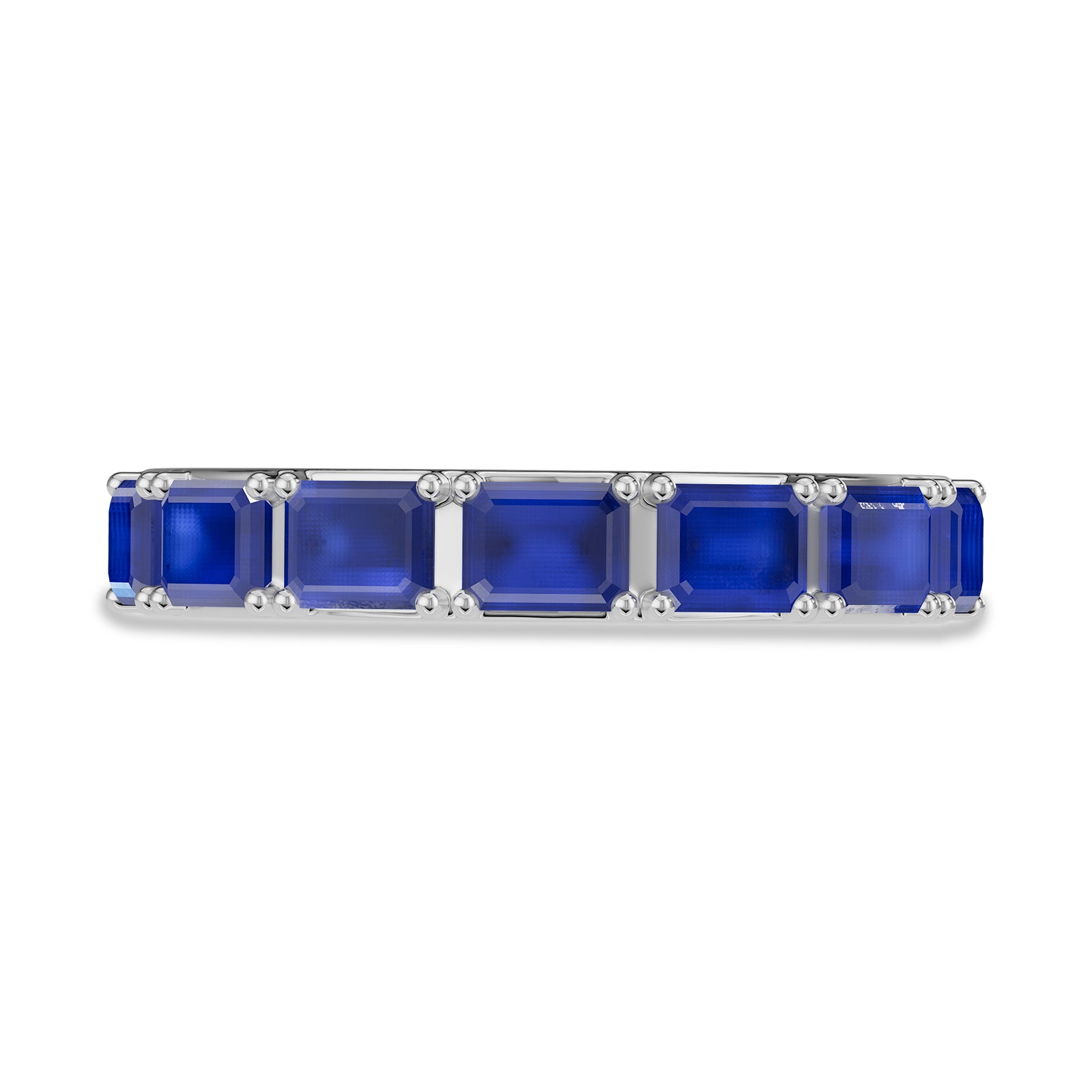 Emerald Cut Sapphire Ring - R194