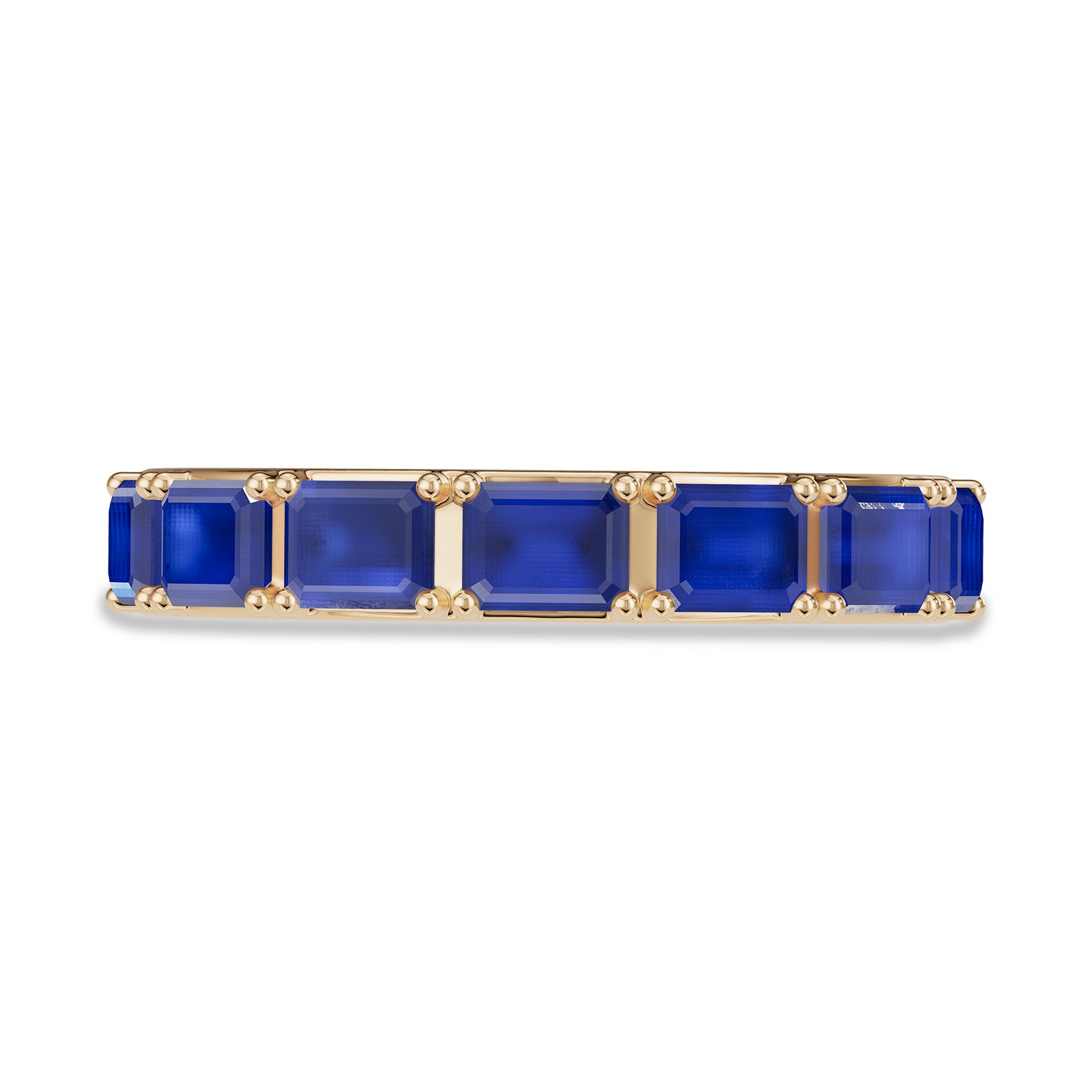 Emerald Cut Sapphire Ring - R194